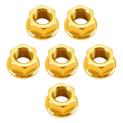 Sprocket Nut Kit M10x1.25 Gold For Aprilia RSV1000 Mille Tuono R SL1000 99-05