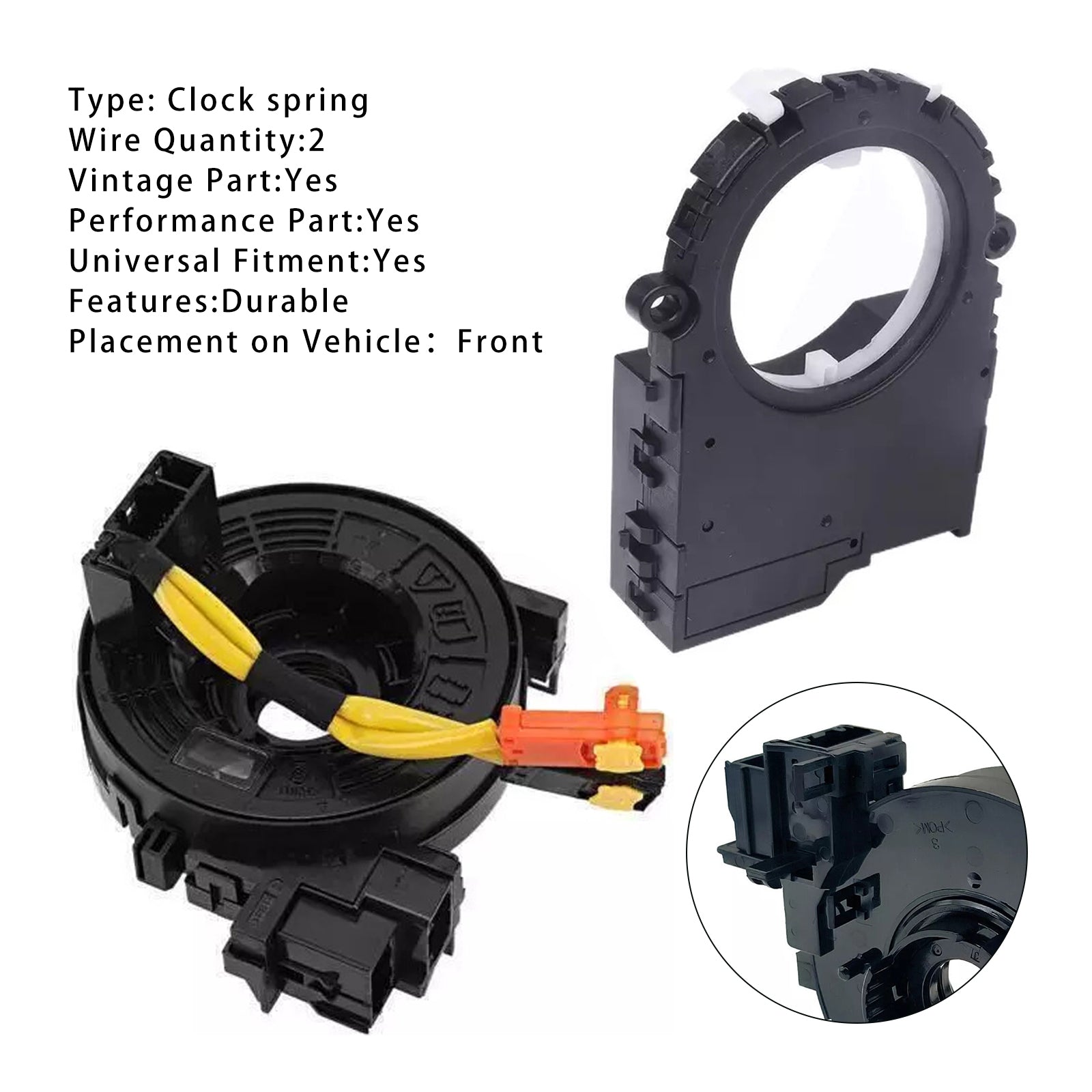2014-2019 Toyota Corolla Clock Spring Compatible Angel Sensor 84307-02220