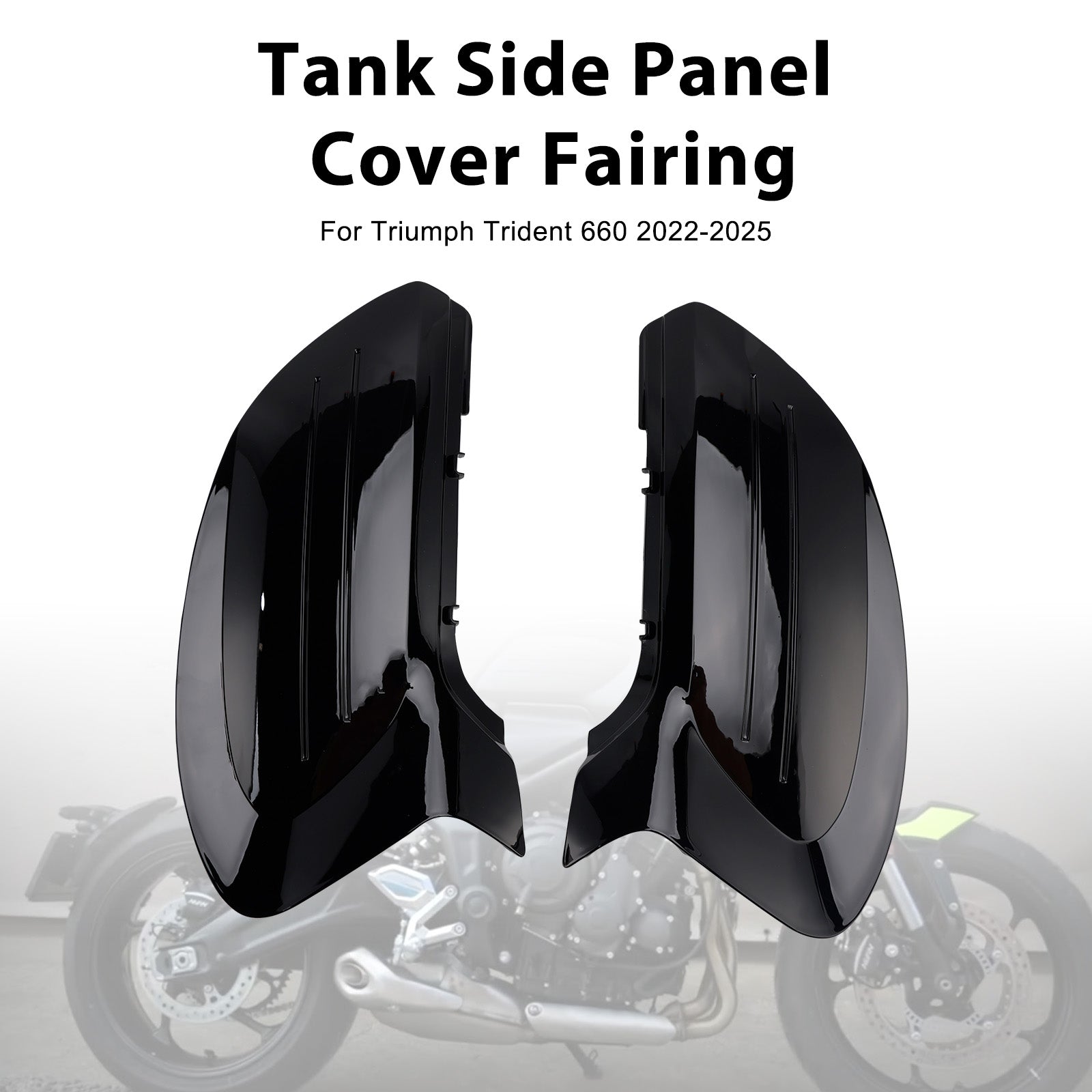 2022-2025 For Trident 660 Tank Side Cover Panel Fairing