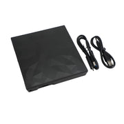 Slim External Cd Dvd Drive Usb3.0 Big Drill Face Writer Burner For Mac Laptop Pc