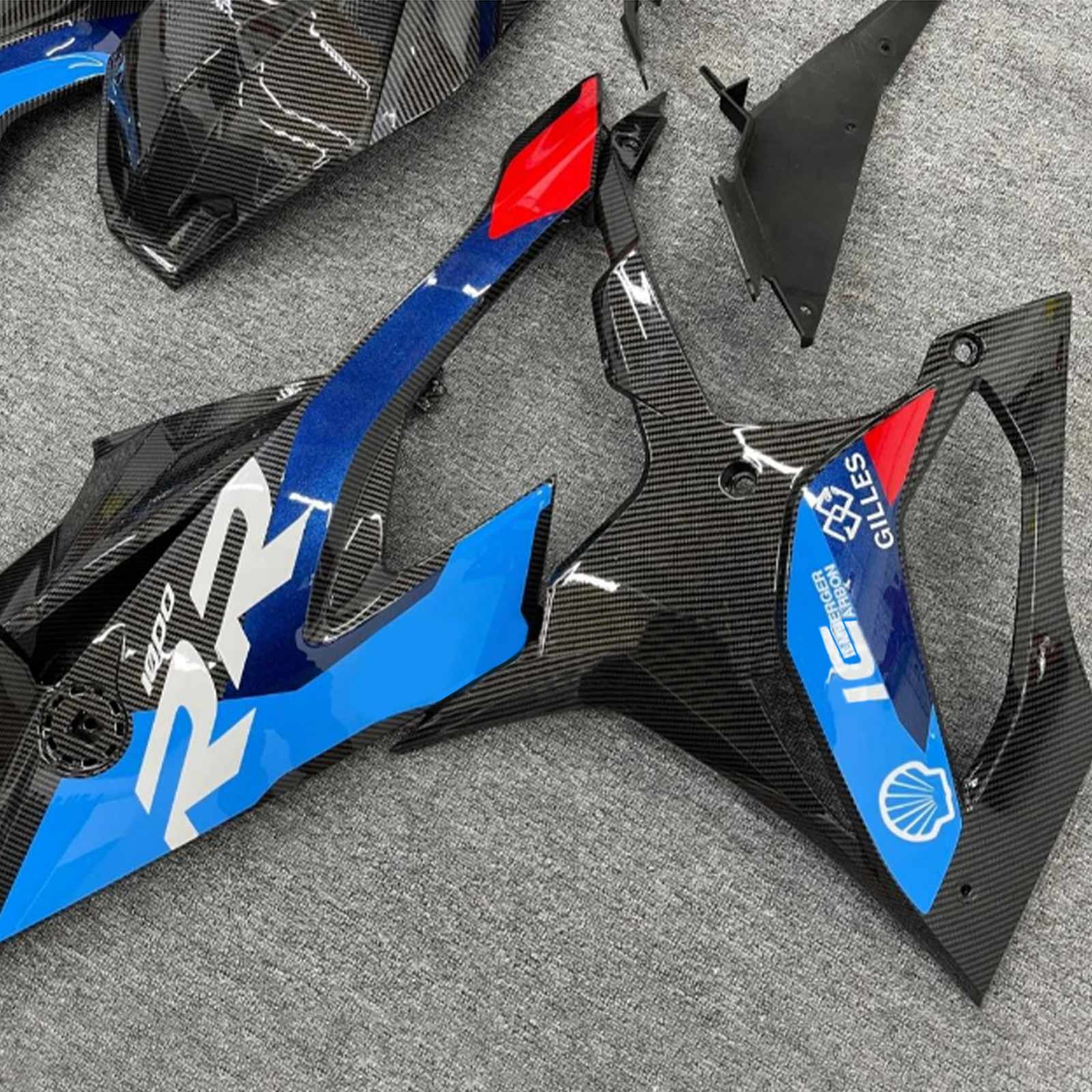 2019-2022 BMW M1000RR S1000RR Amotopart Injection Fairing Kit Bodywork Plastic ABS #129