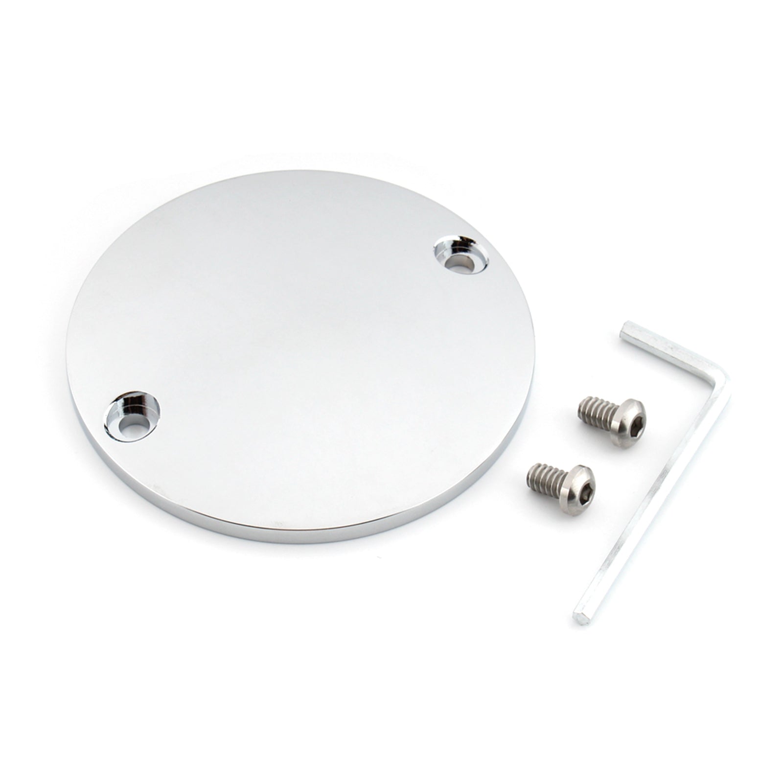 Domed Point Timing Ignition Timer Cover For Xl 883 1200 Glide Dyna Fxst Chrome Generic