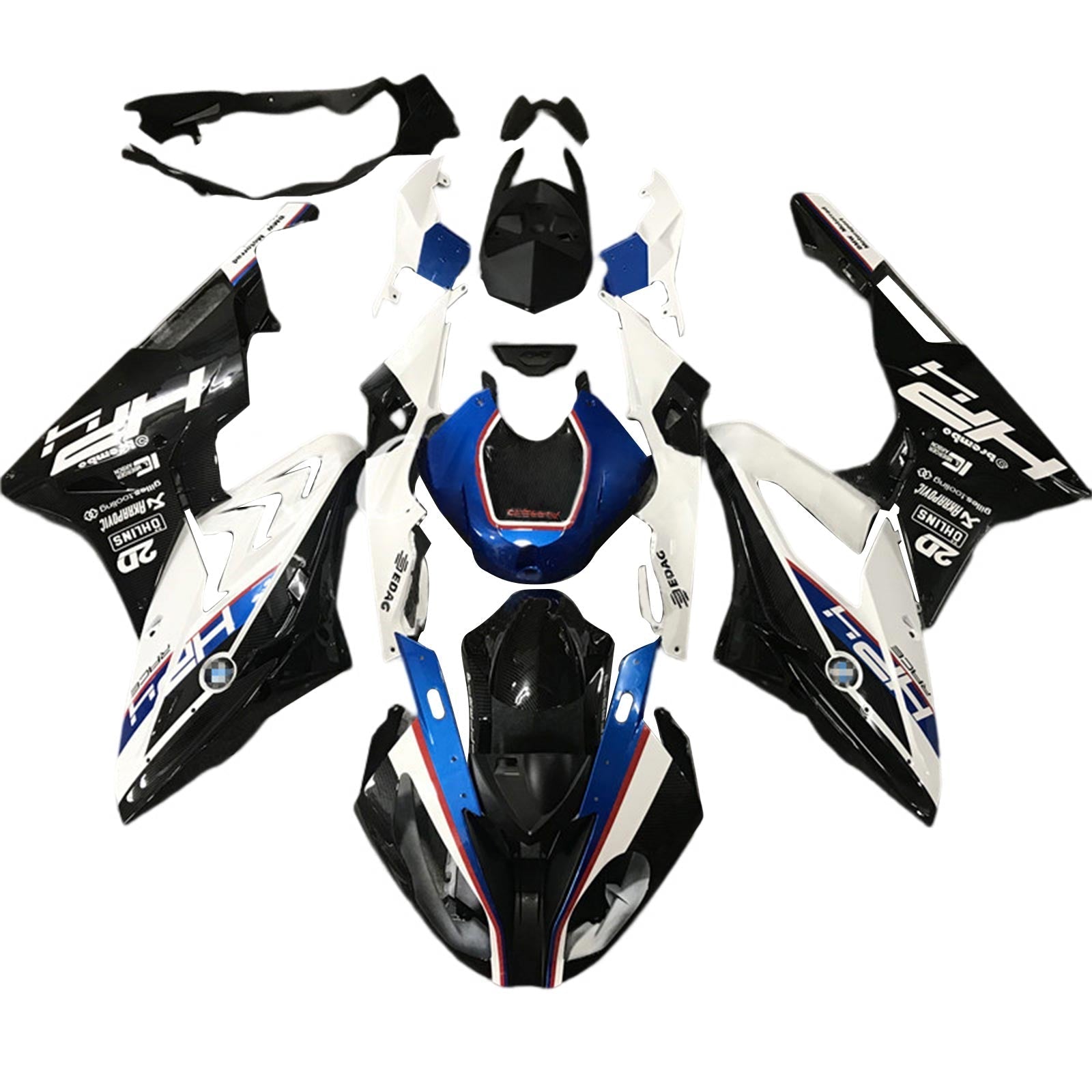 2017-2018 BMW S1000RR Fairing Kit Bodywork Plastic ABS