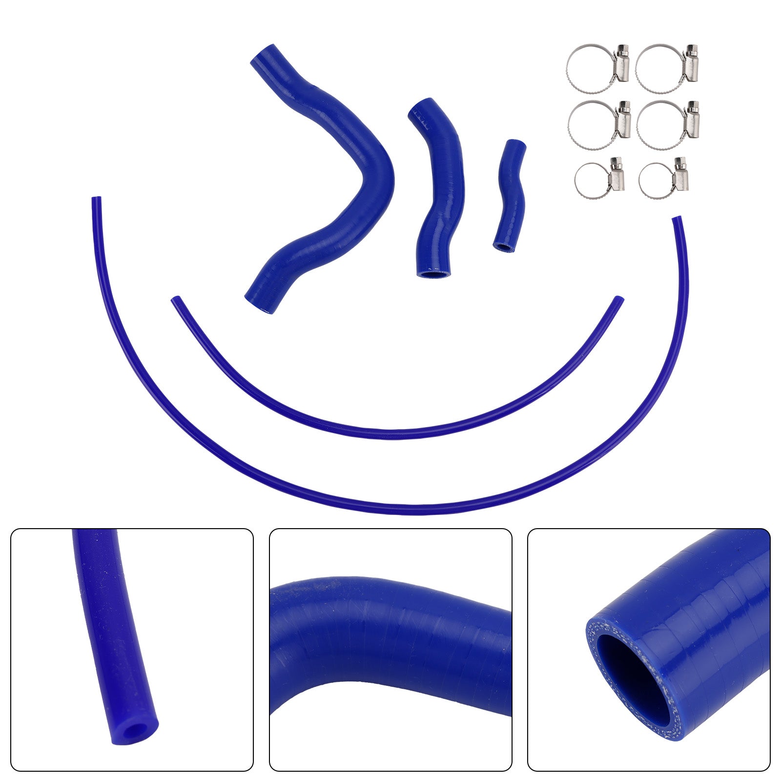 Silicone Radiator coolant Hose For Honda CB750 Hornet XL750 Transalp 23-25