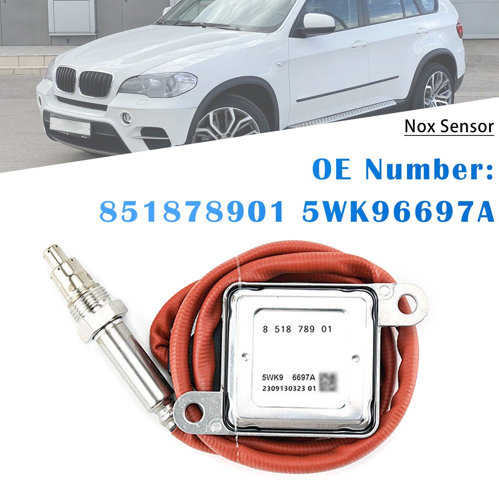 Nitrogen Oxide NOx Sensor 851878901 5WK96697A For BMW E70 F30 X5 328dxDrive