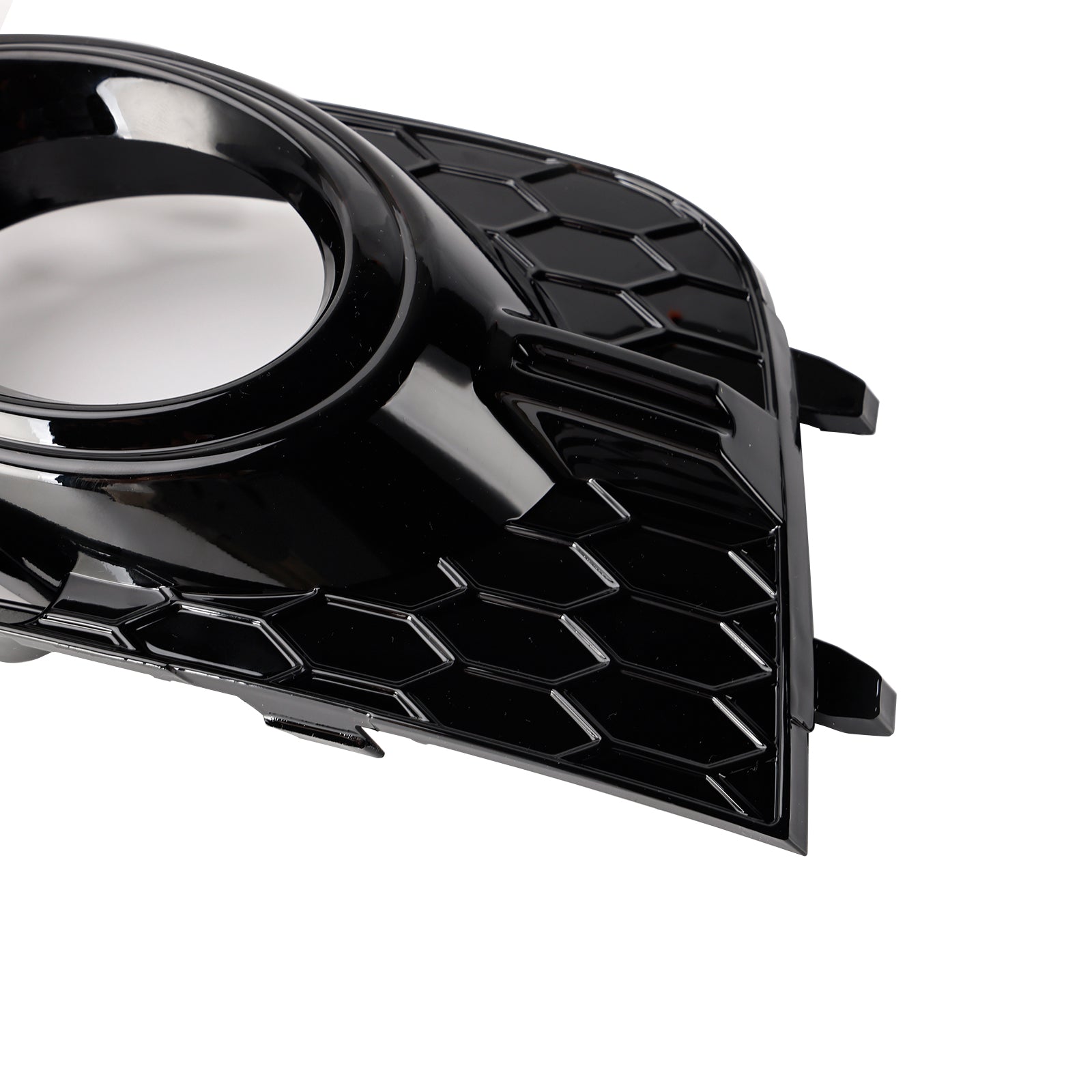 2011-2014 Audi A1 8X S-Line 2PCS Front Bumper Fog Light Cover Grille Grill 8X0807682B 8X0807681B