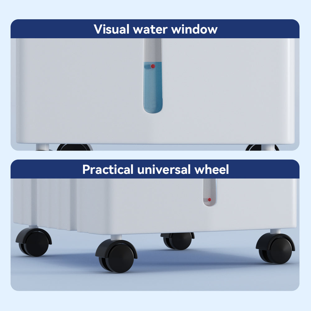 Portable 10L Evaporative Air Conditioner 3-IN-1 Evaporative Cooler w/ Remote Control Fan & Humidifier