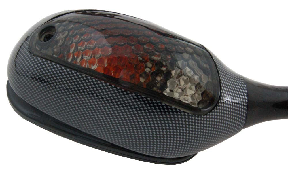 2002-2015 Suzuki GSXR600 GSX-R750 GSXR1000 Rearview Mirrors w/Turn Signals