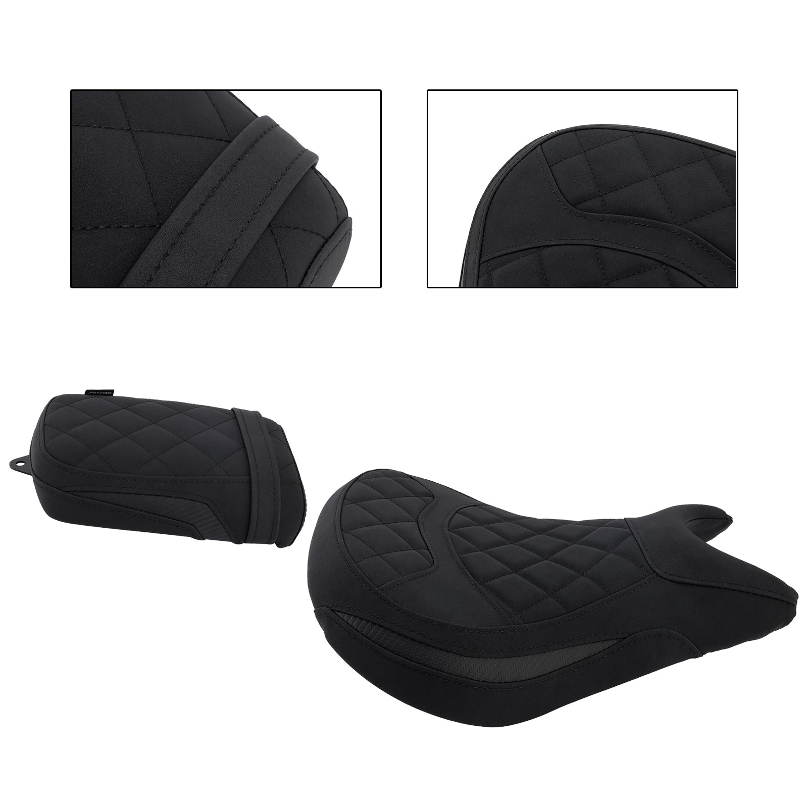 2024-2025 For Kawasaki Eliminator 500 Lower Front W/ Rear Seat Lower Pillion Black