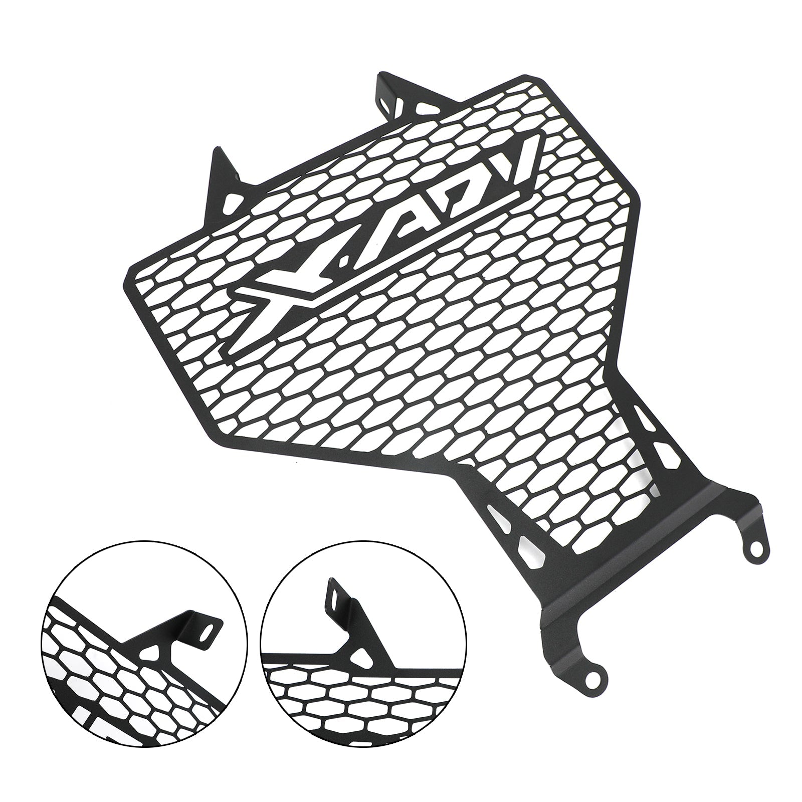 Radiator Guard Protector Radiator Cover Black For Honda X-Adv 750 21+ 2022