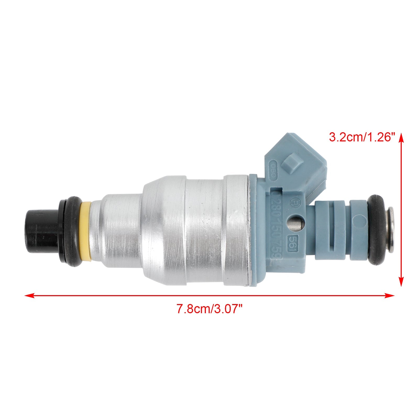 1PCS Fuel Injector 0280150759 F822-11120 Fit Ford F Super Duty 7.5L V8 1988-1991