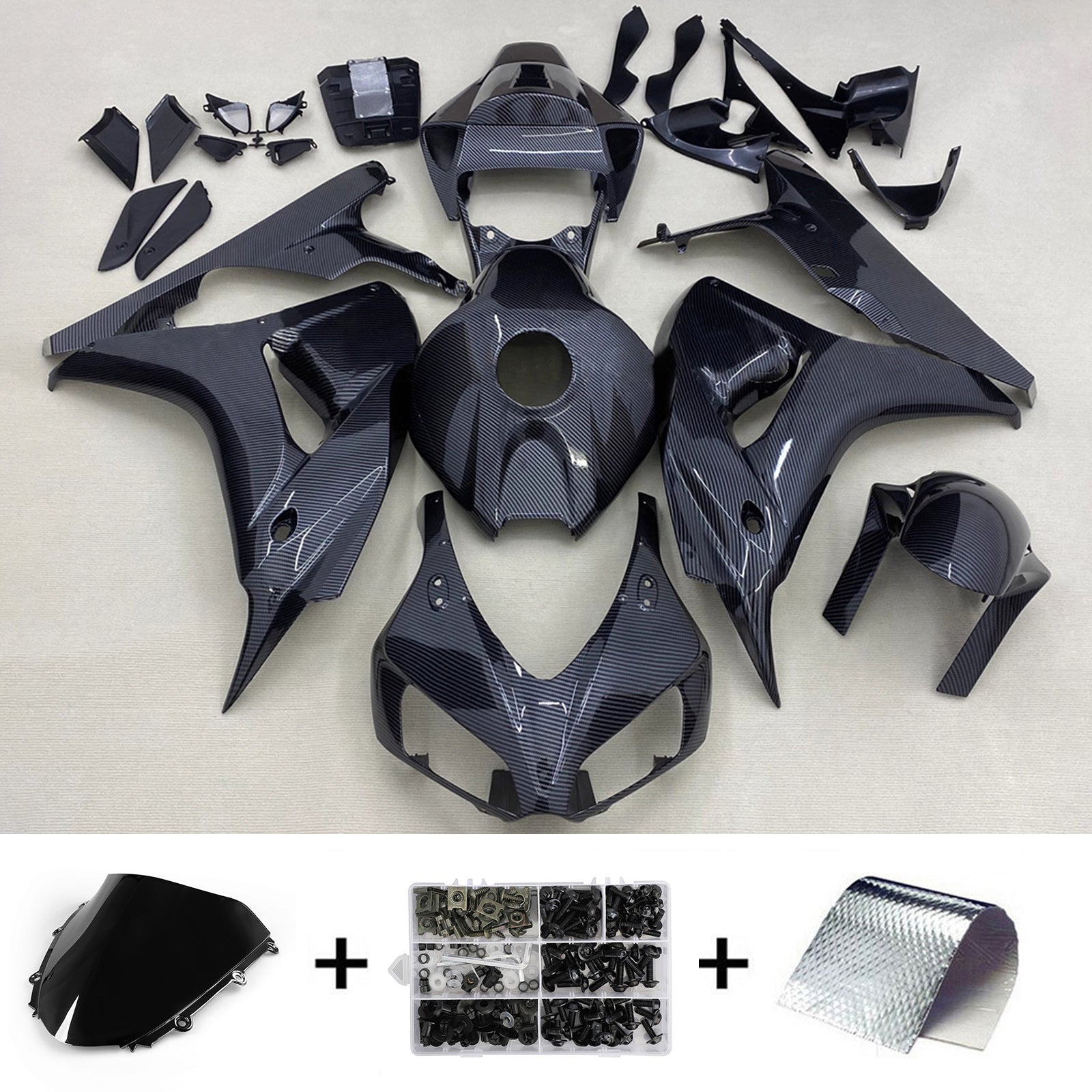 Injection Fairing Kit Bodywork Plastic ABS For Honda CBR1000RR 2006-2007