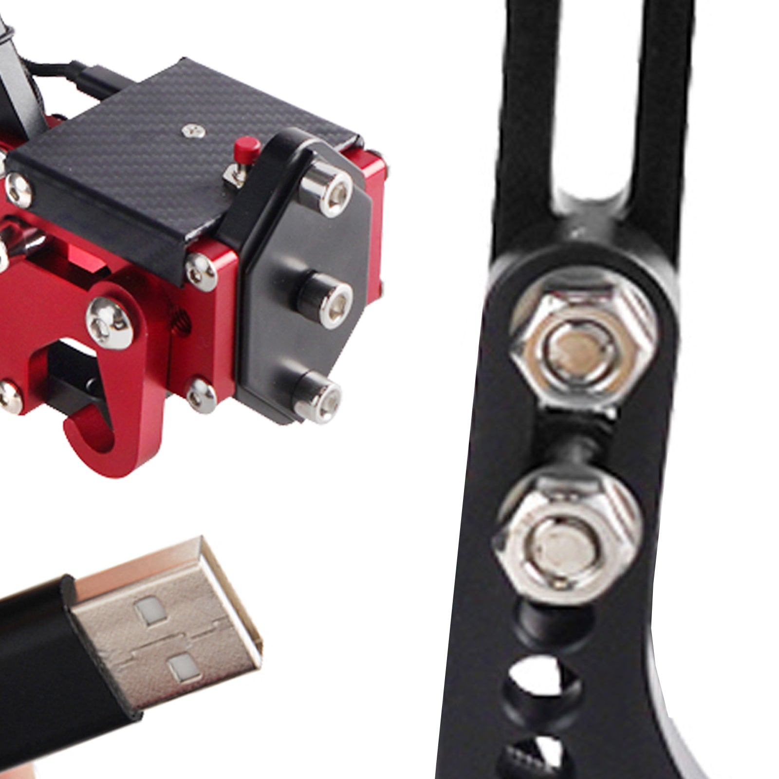 14Bit X1 XSS XSX XBOX USB3.0 SIM Handbrake for Racing Games Steering Wheel Stand G920 Black