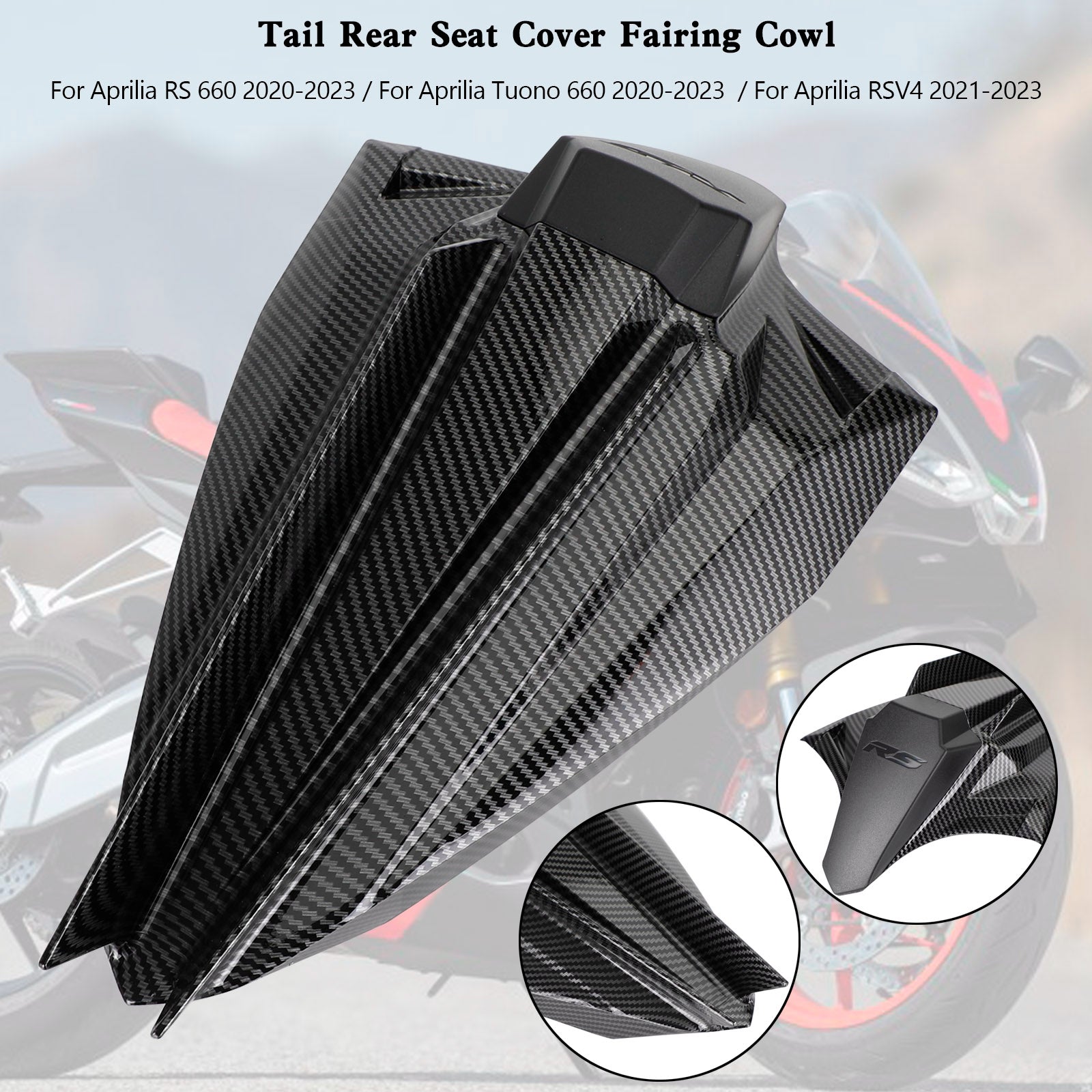 Aprilia Tuono660 RS660 2020-2026 Rear Seat Cover Fairing Cowl