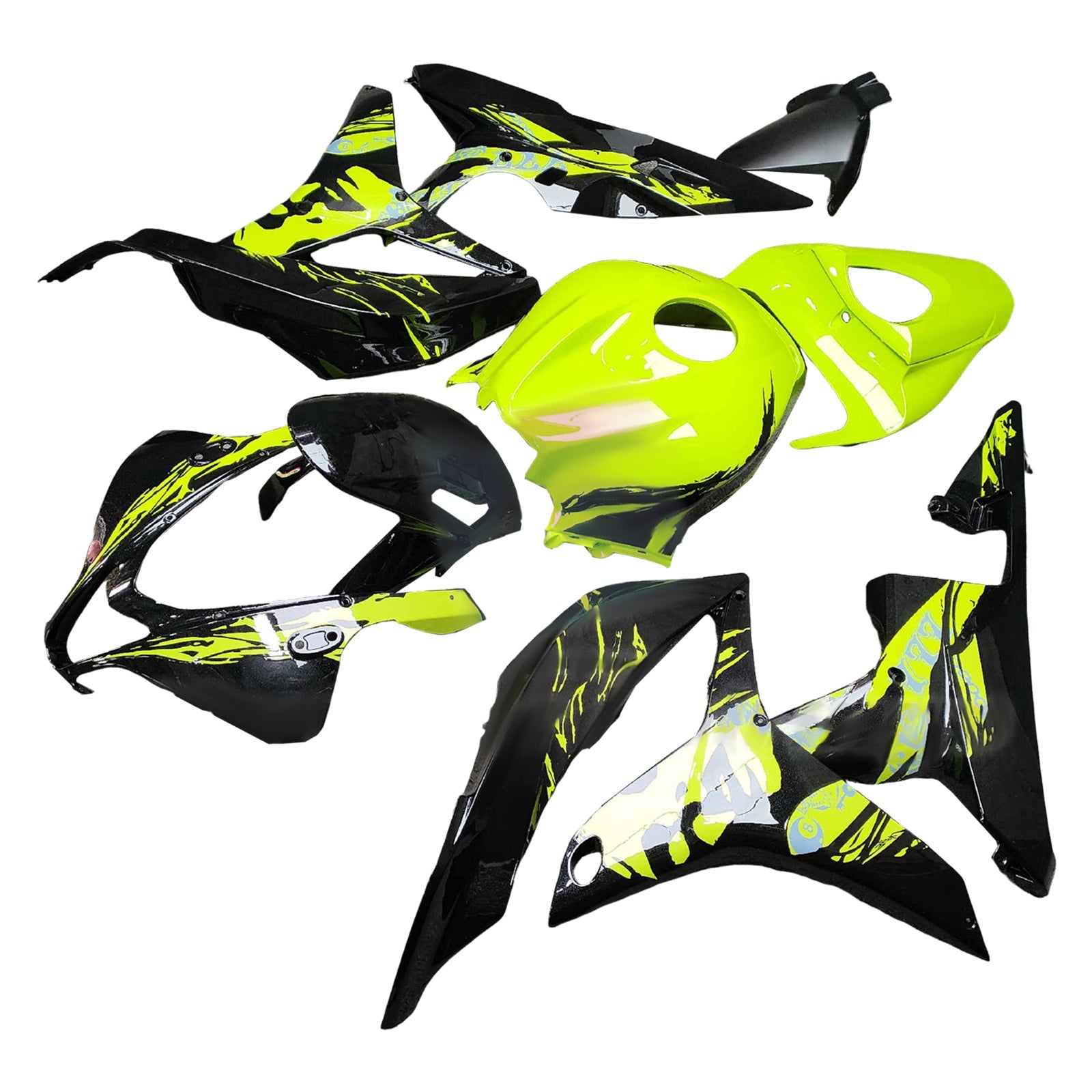 Injection Fairing Kit Bodywork Plastic ABS For Honda CBR600RR 2007-2008 F5