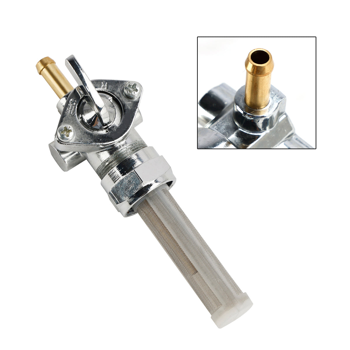 Gas Tank Fuel Cock Valve Petcock fit for 62166-81 FLH FXE 75-80 FLHS FXS 80-82