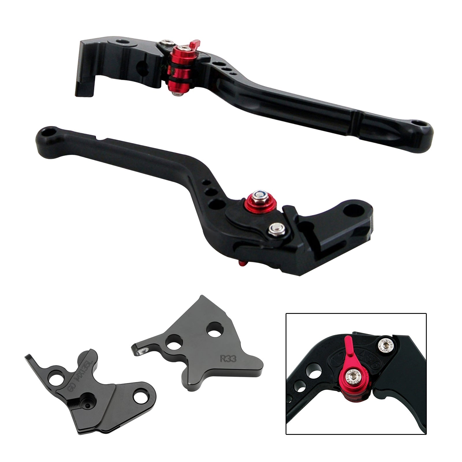 2005-2014 YAMAHA YBR125 Long Clutch Brake Lever