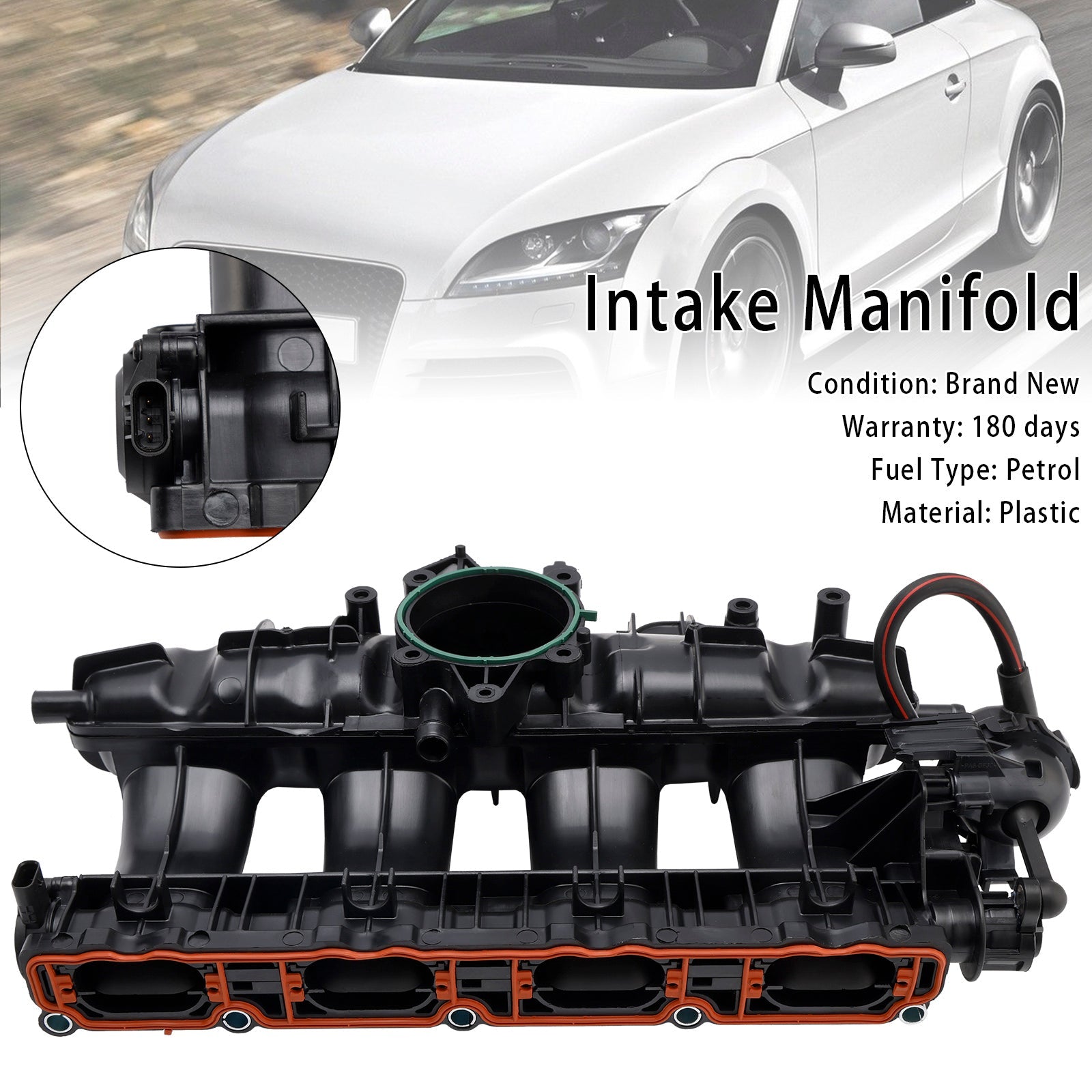 2009-2015 Volkswagen Tiguan Air Inlet Intake Manifold 06J133201BD