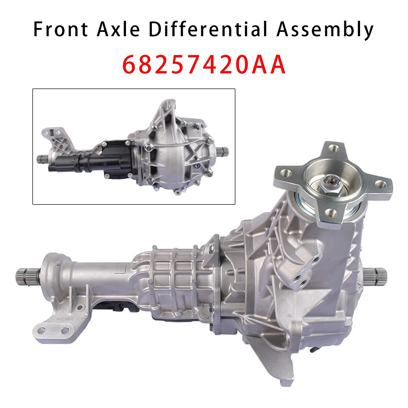 Front Axle Differential Assembly 3.21 Ratio 68257420AA For Ram 1500 2013-2018