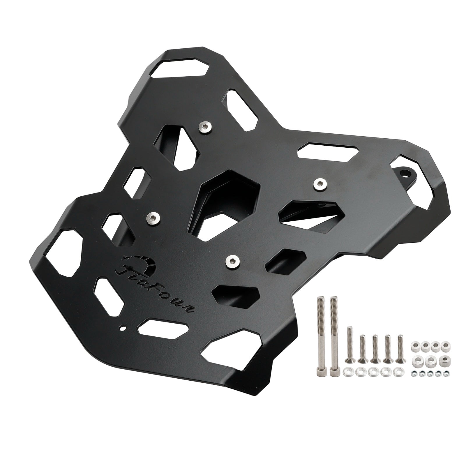 2023 2024 Yamaha Tracer 9 GT+ GT BLACK ALUMINUM TOP RACK CARRIER Generic