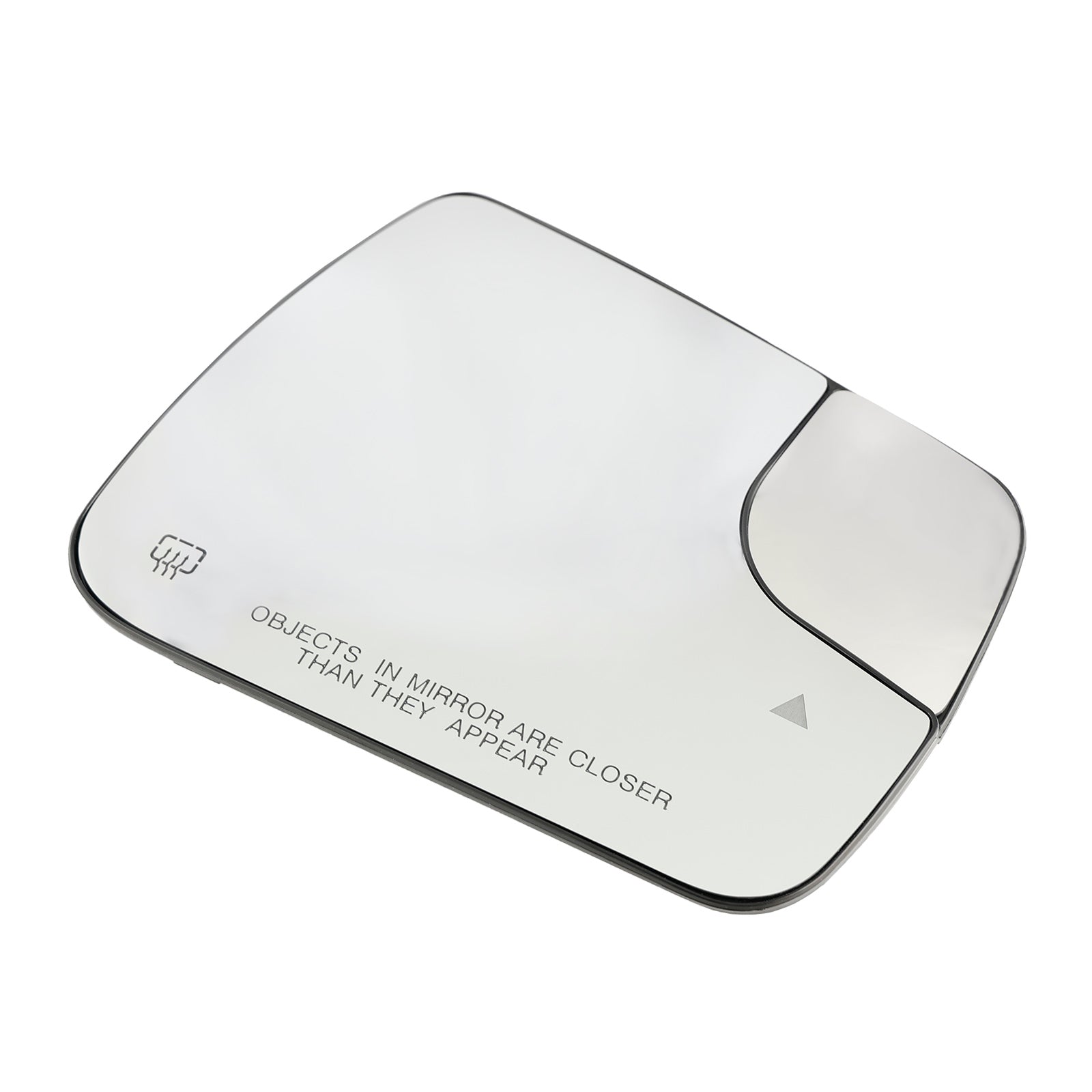 Blind Spot + Heat Exterior Mirror Glass Right For Dodge Ram 1500 2500 2019-2021