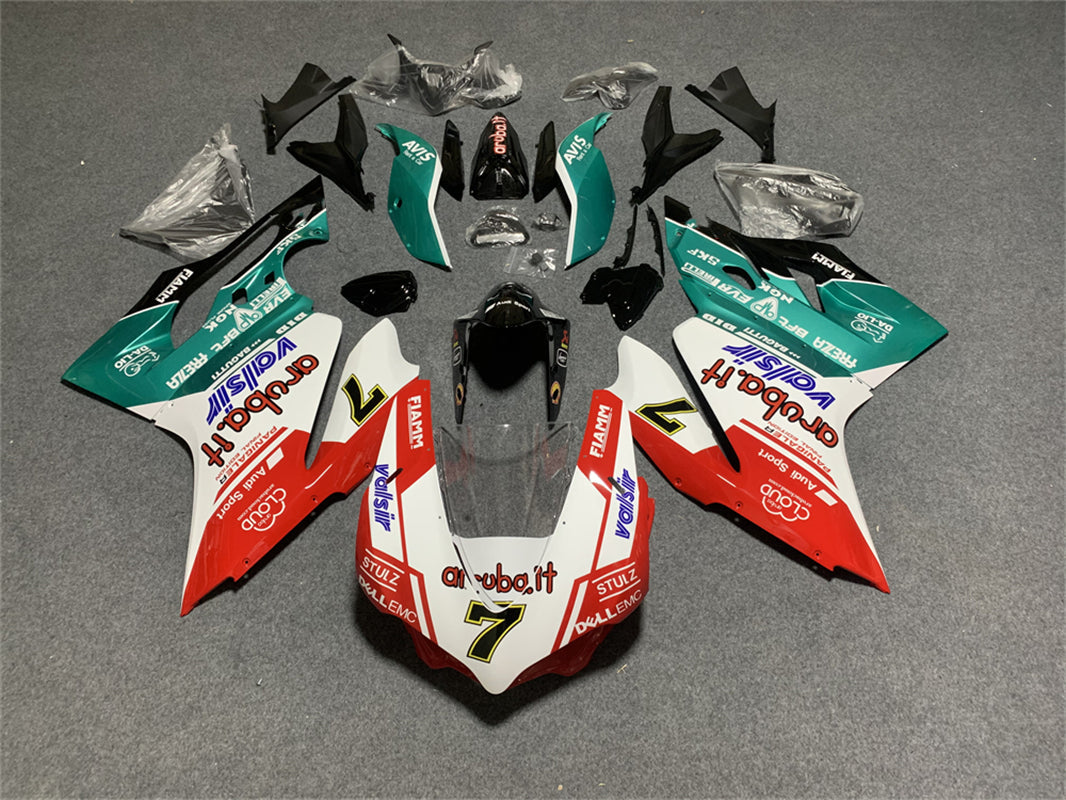 2012-2015 Ducati 1199 899 Injection Fairing Kit Bodywork Plastic ABS #124