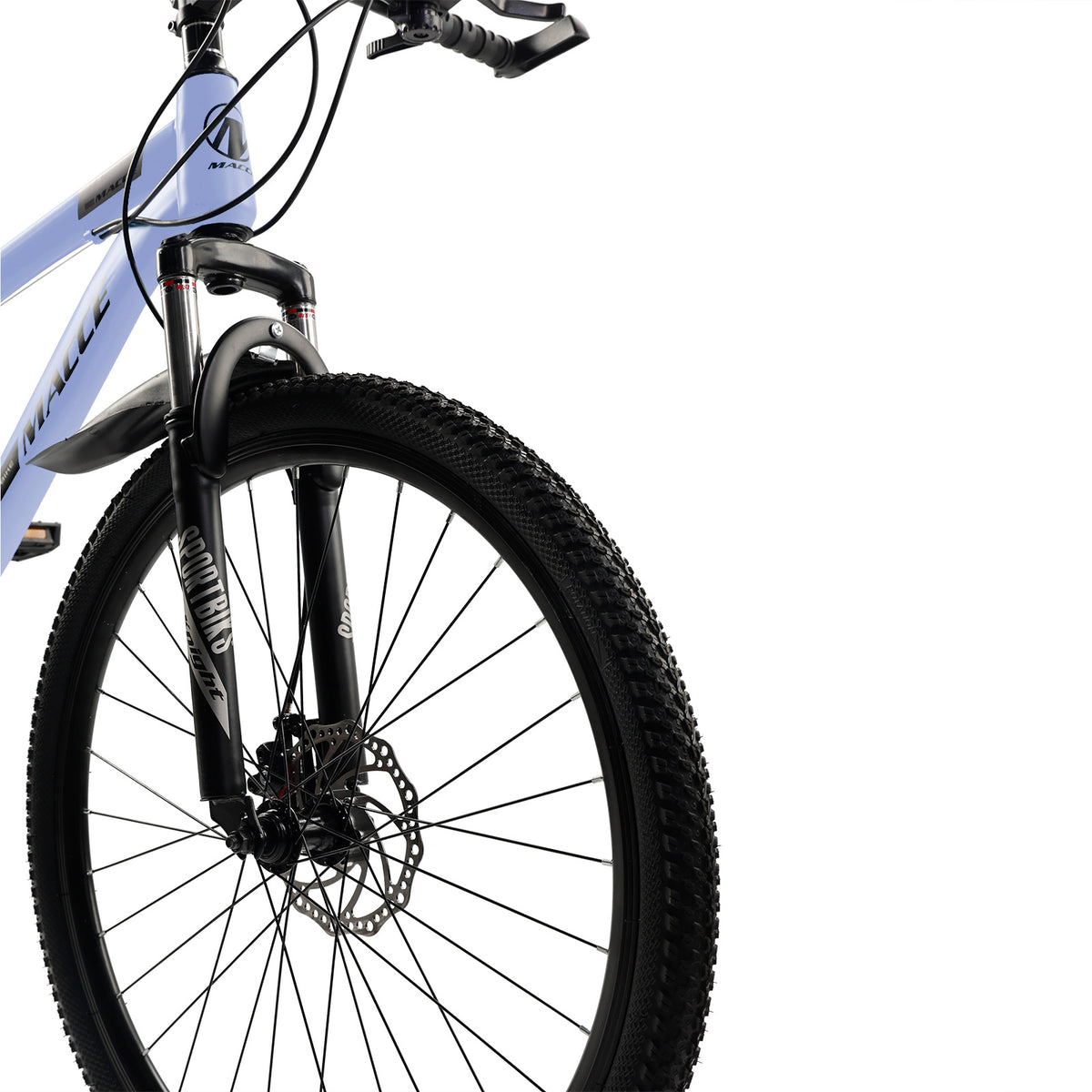26" wheels 27 speed double disc brake mountain bike MTB for adults Gray