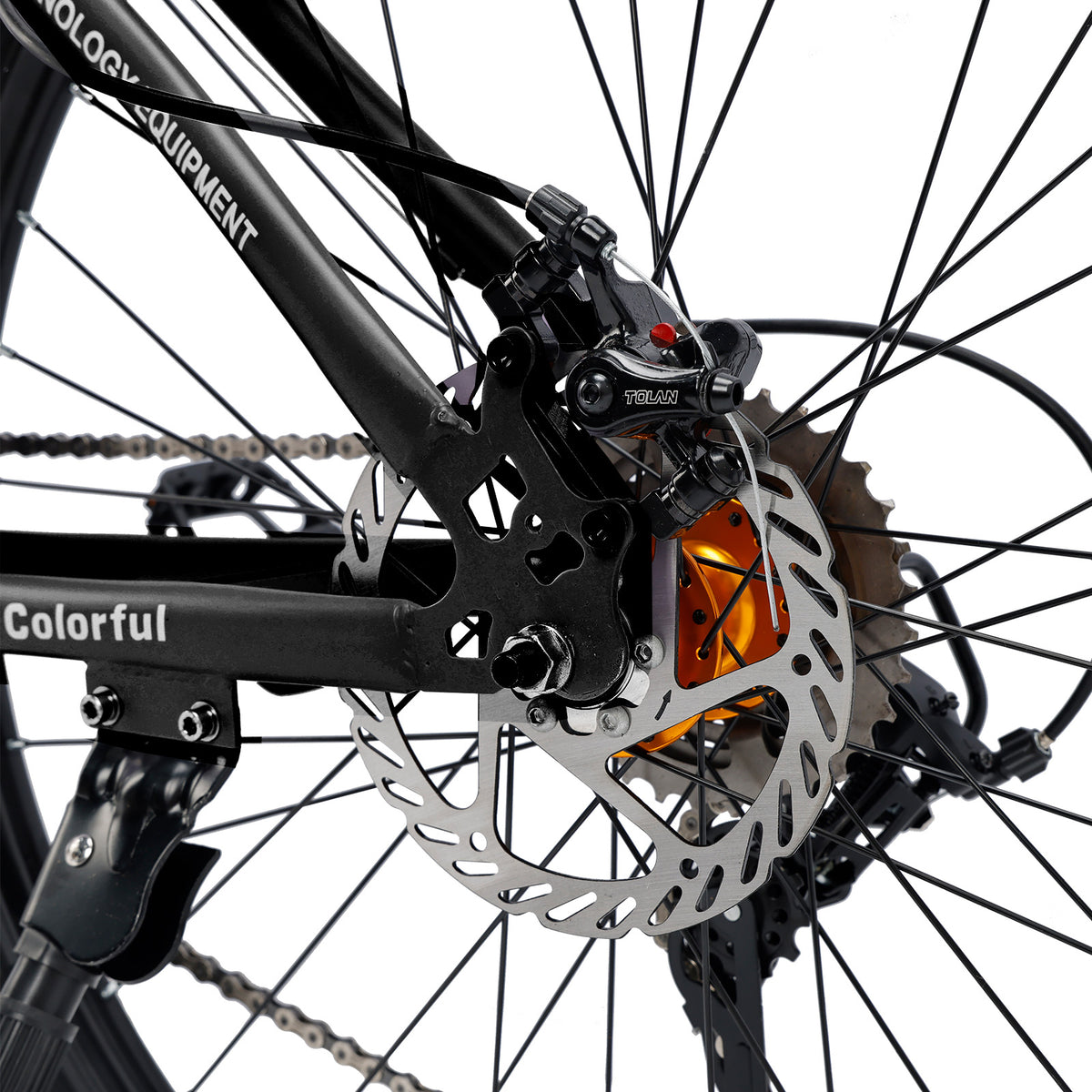 26" Black 27 speed double disc brake Suspension Fork mountain bike MTB for adult