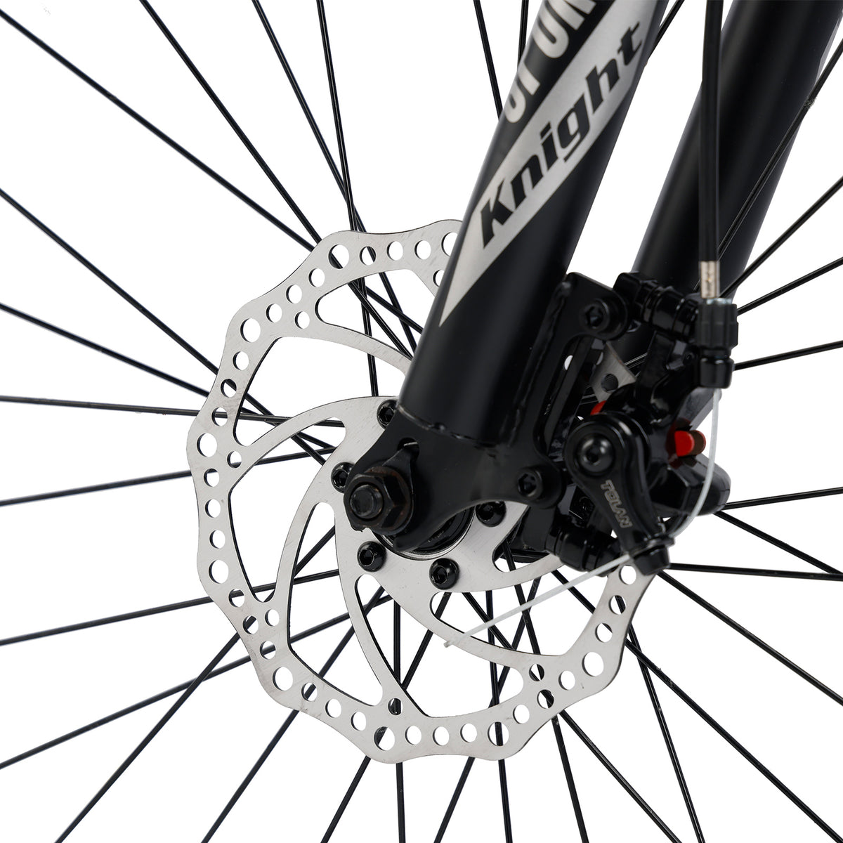 26" Spoke Wheel 24 Speed Mountain Bicycle Adult Bike MTB w/ fender Red+Yellow