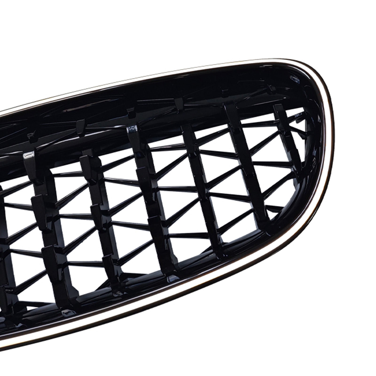 01.2009-10.2016 For BMW 5-Series F10 M5 Gloss Black Kidney Bumper Grill Grille 51137203203 51137203204