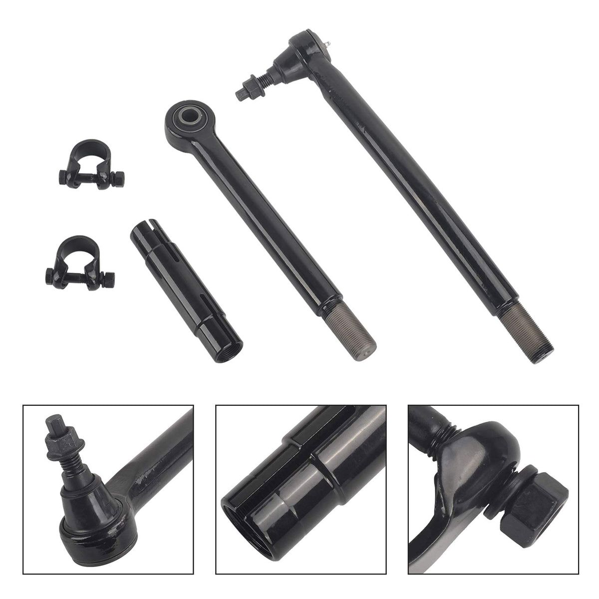 Front Adjustable Track Bar Lift Kits Fit Ford F250 F350 2017-2021 4X4 4WD 1.5-8"