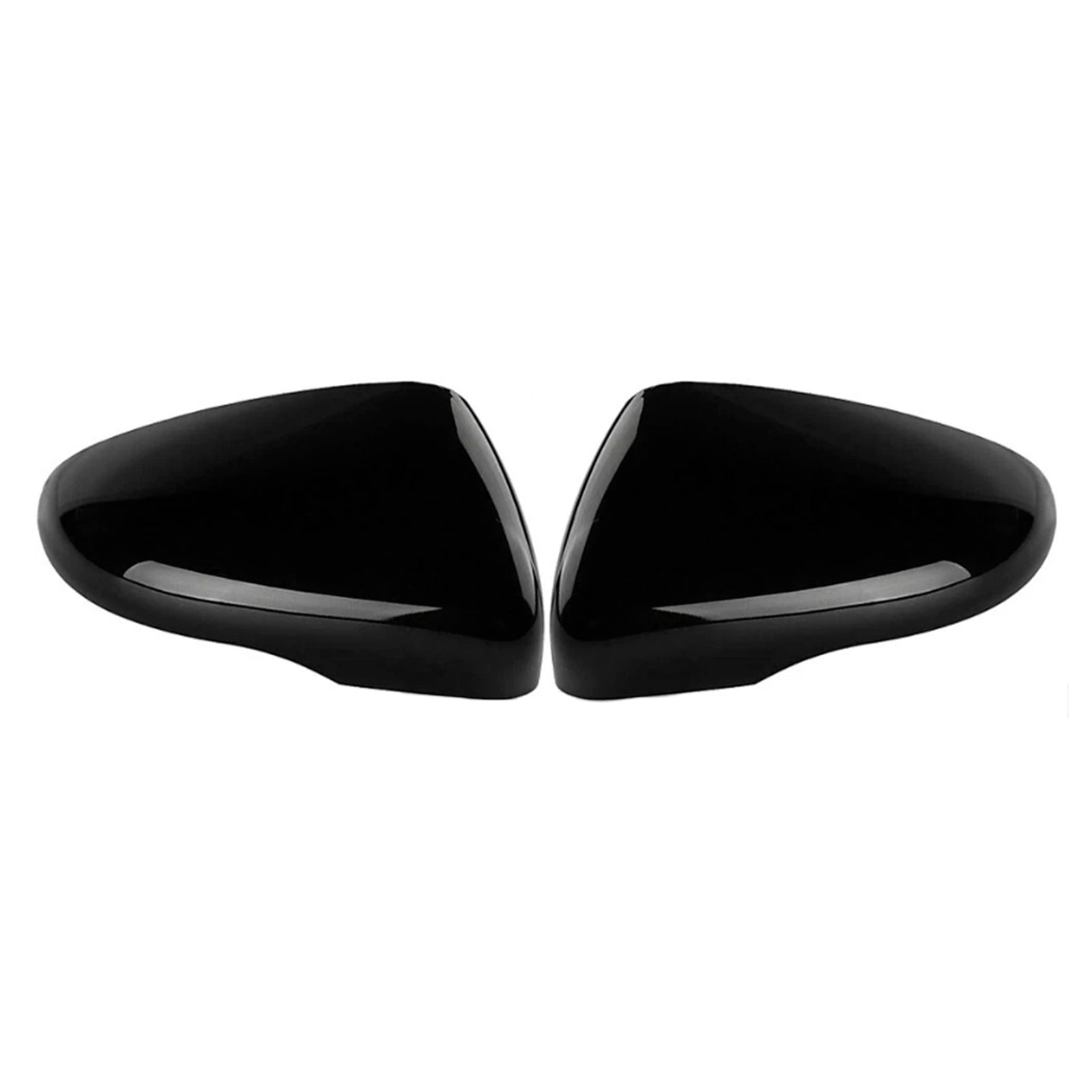 2009-2013 VOLKSWAGEN GOLF MK6 HATCHBACK 2pcs Gloss Black Door Wing Mirror Cover Caps Casing 5K0857538 5K0857537
