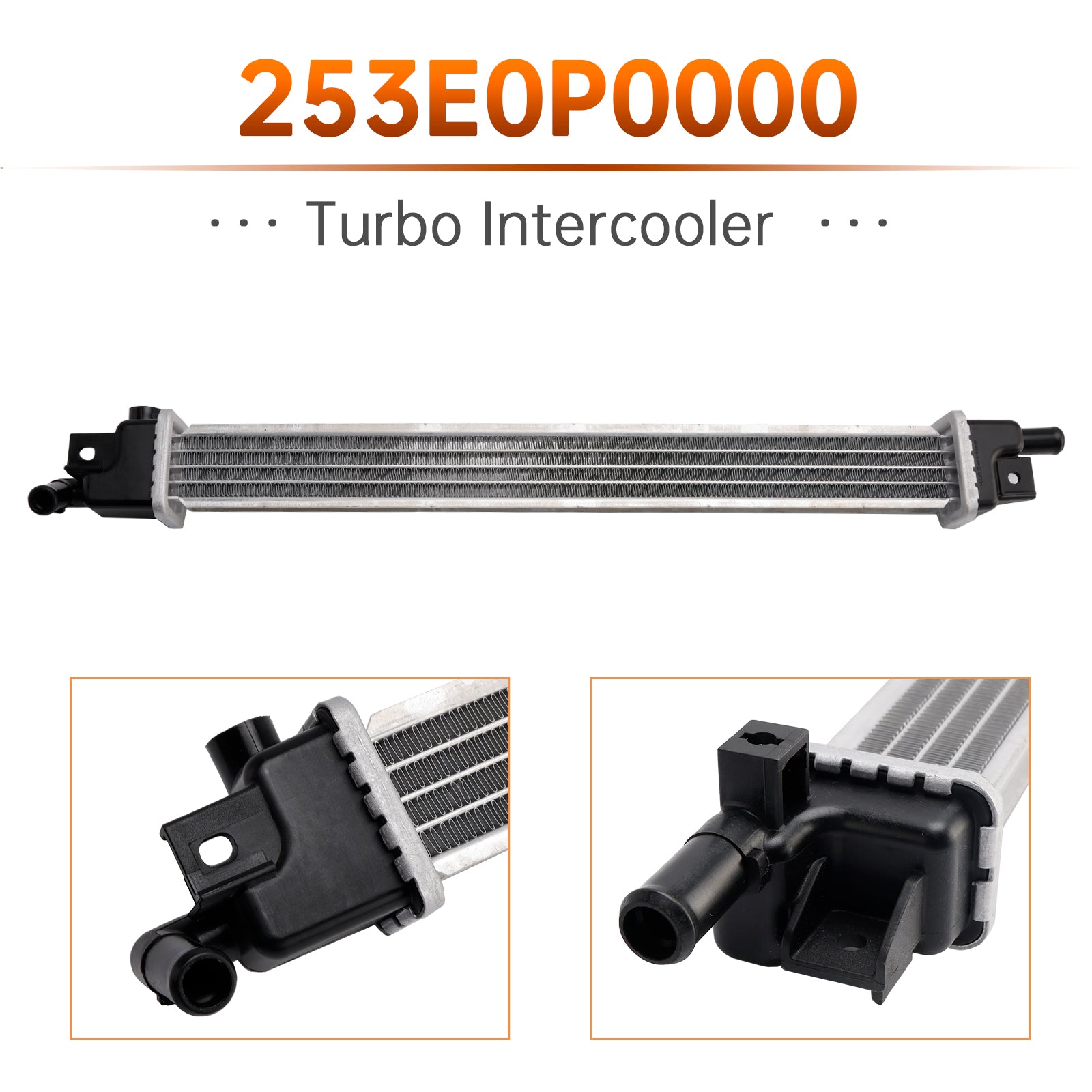 For Tucson Sportage 1.6L Hybrid 2022 2023 2024 2025 253E0-P0000 Turbo Intercooler