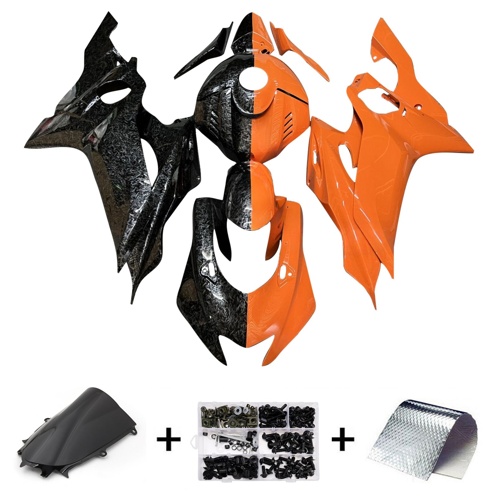 Injection Fairing Kit Bodywork Plastic ABS fit For Yamaha YZF-R6 2017-2023