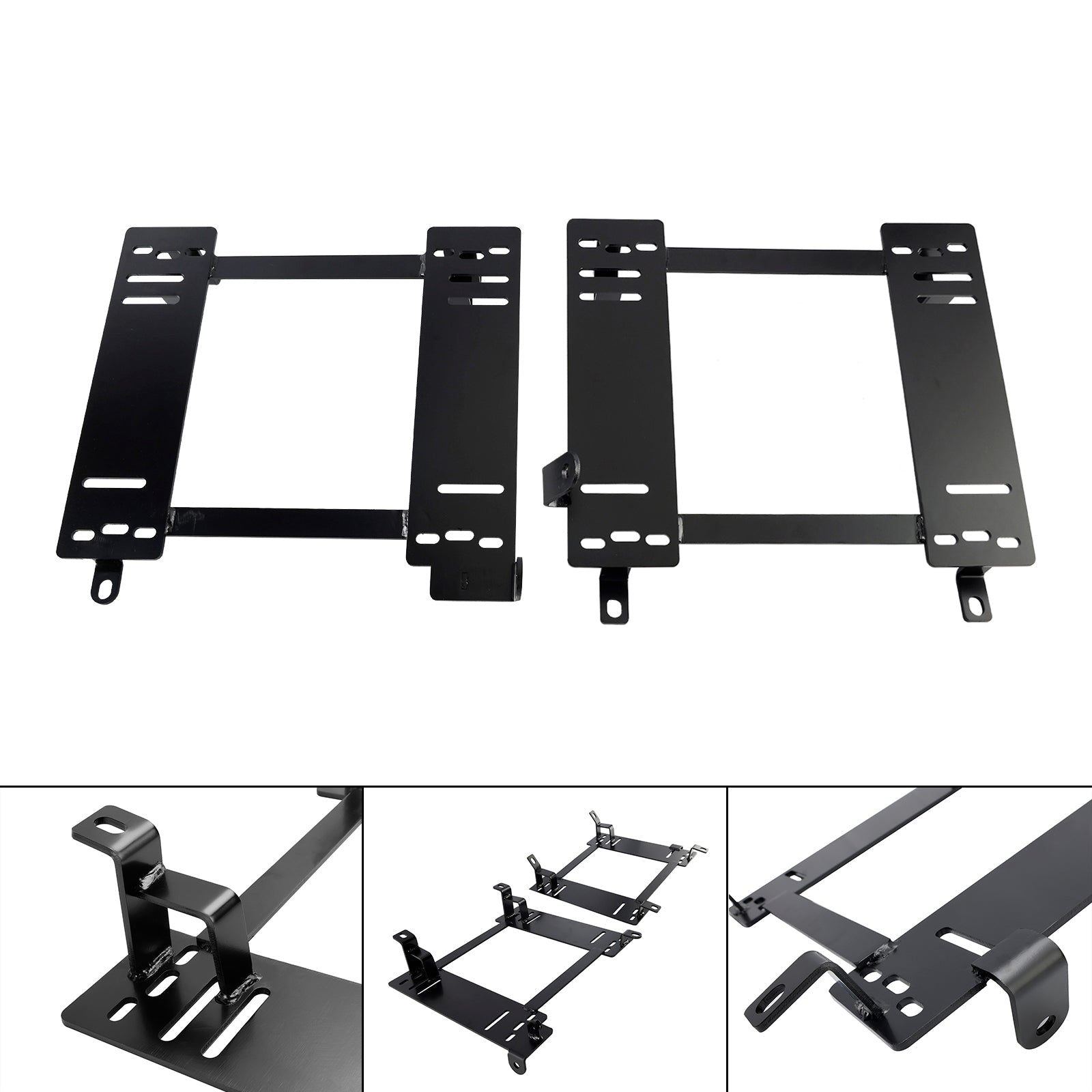 2015-2021 Polaris Slingshot Driver Passenger Seat Brackets Steel Mount Set