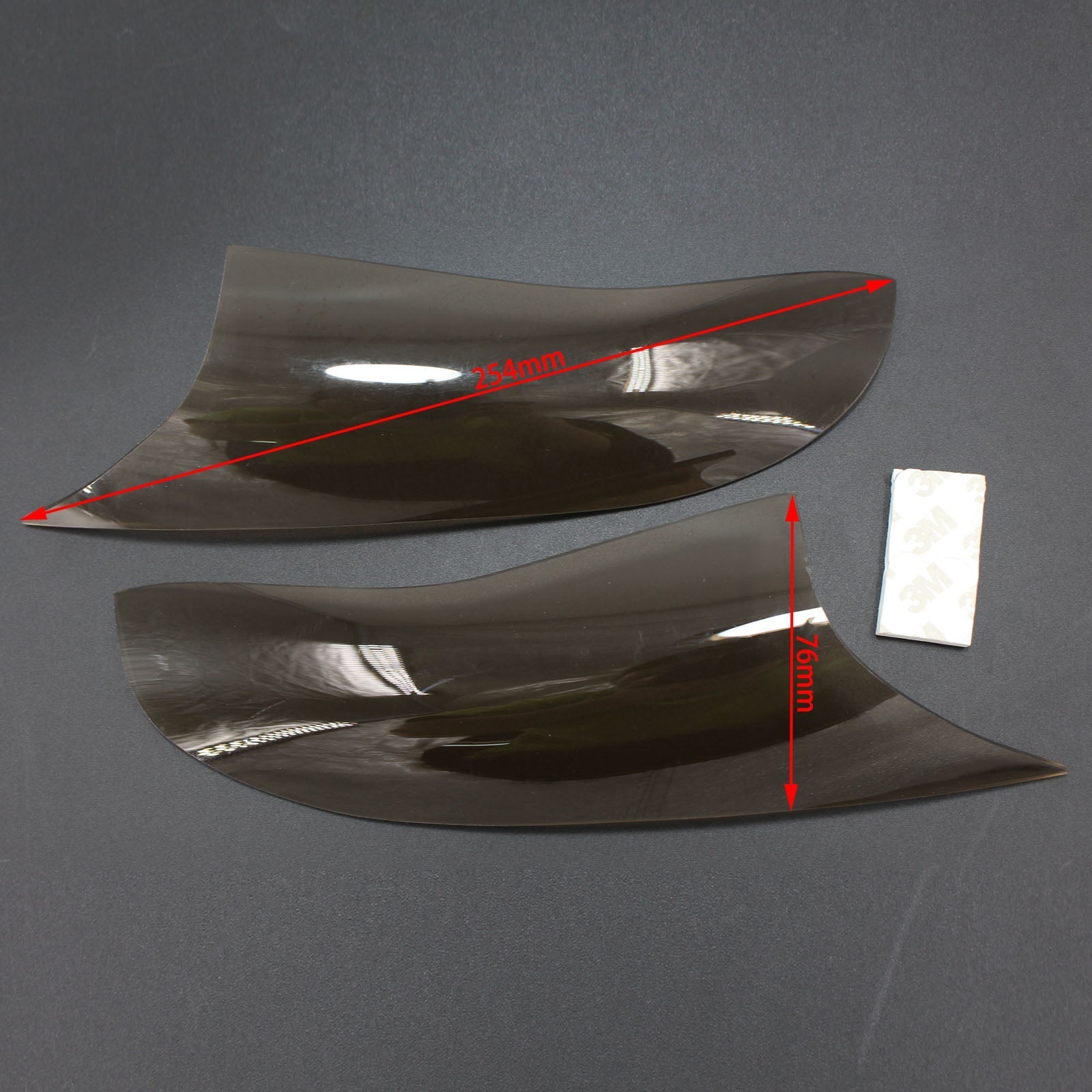 2016-2018 Kawasaki Zx-10R Zx 10R Front Headlight Lens Protection Cover Smoke Generic
