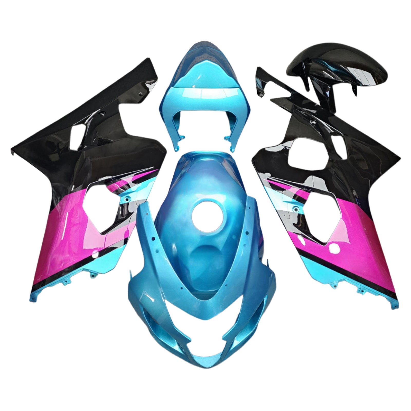Injection Fairing Kit Bodywork Plastic ABS For Suzuki GSXR 600/750 2004-2005 K4