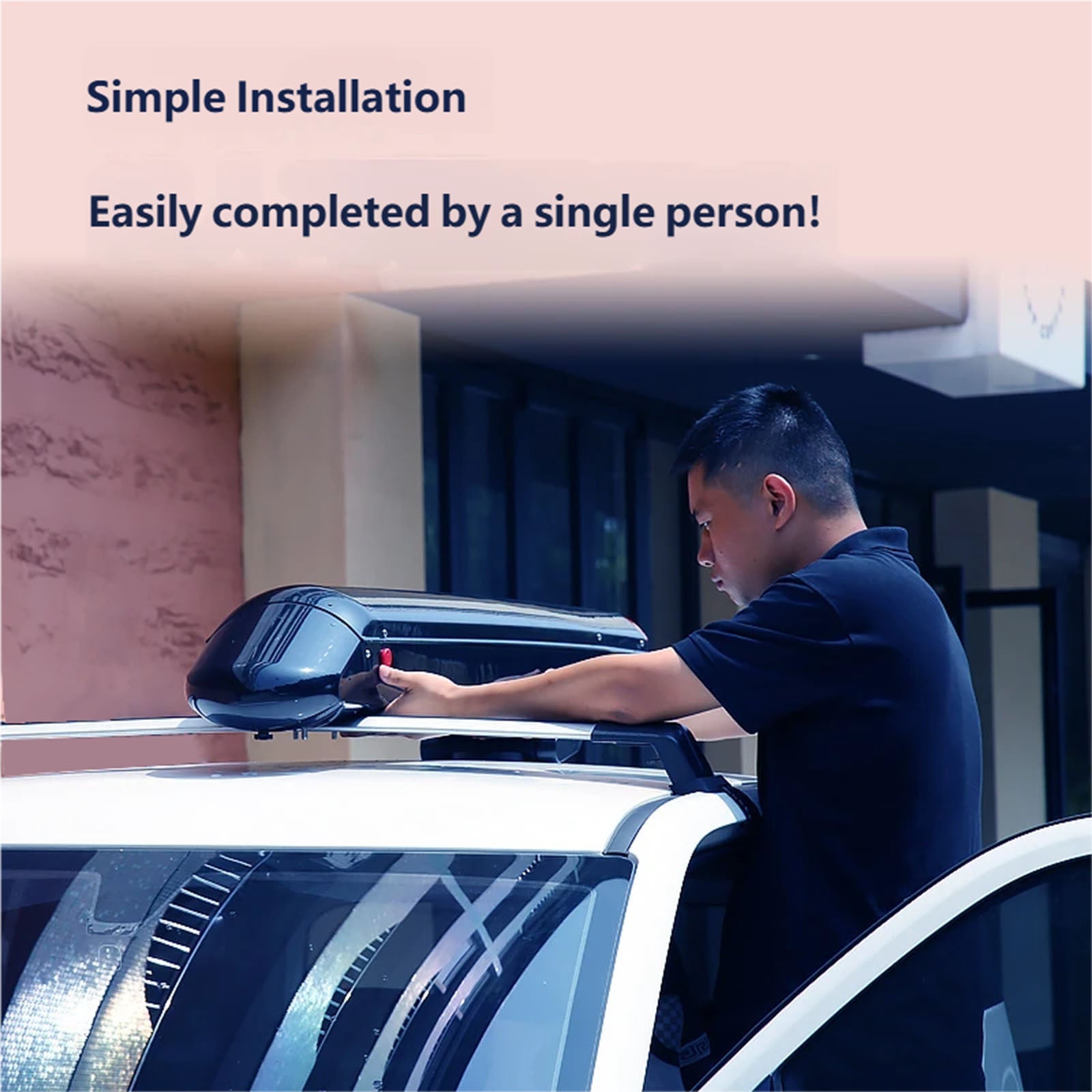 Car Roof Window Sunshade UV Proof Waterproof Automatic Outdoor Parking Umbrella