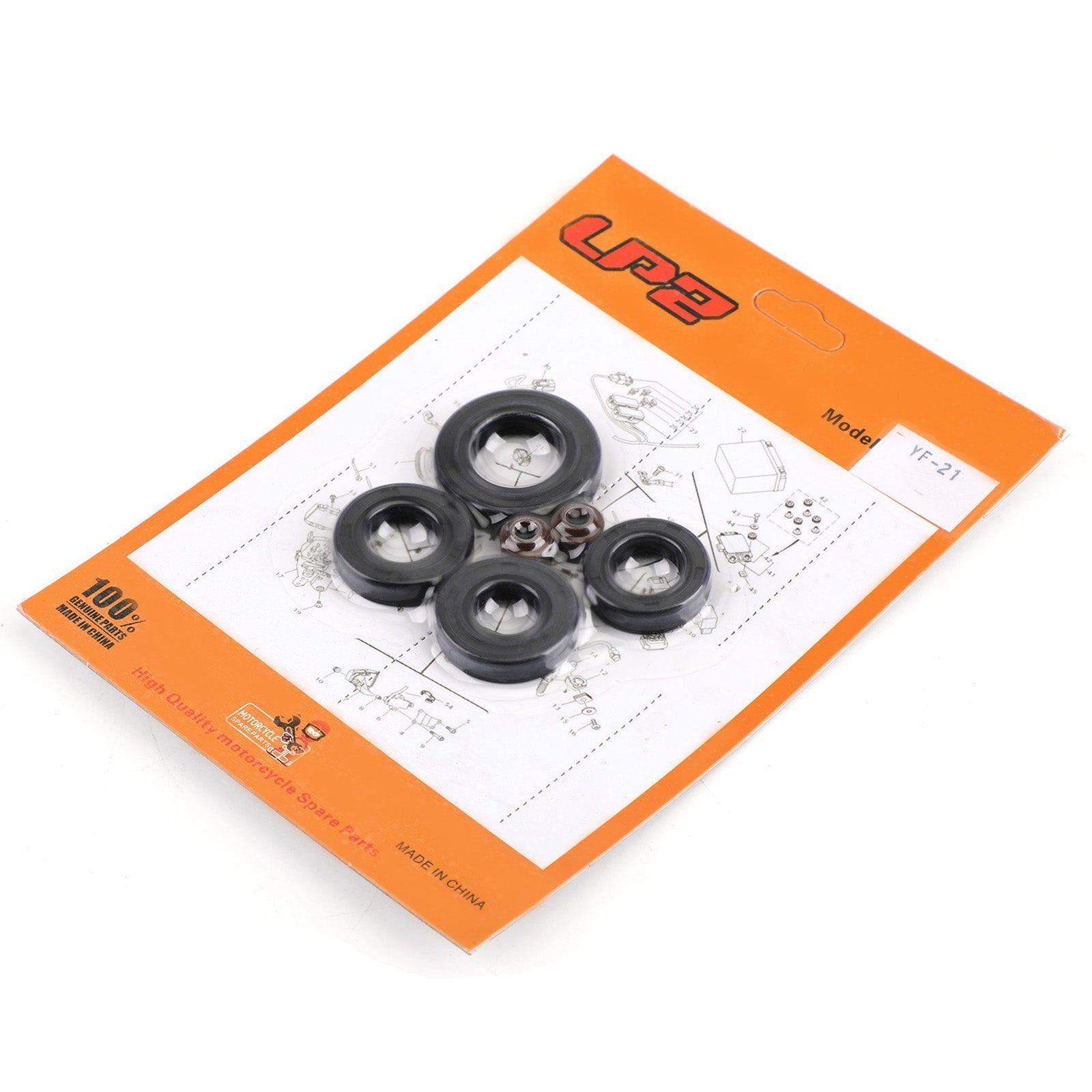 Engine Oil Seal Kit Set 91201-030-033 6pcs Seals for Honda CB125S 1973-1980