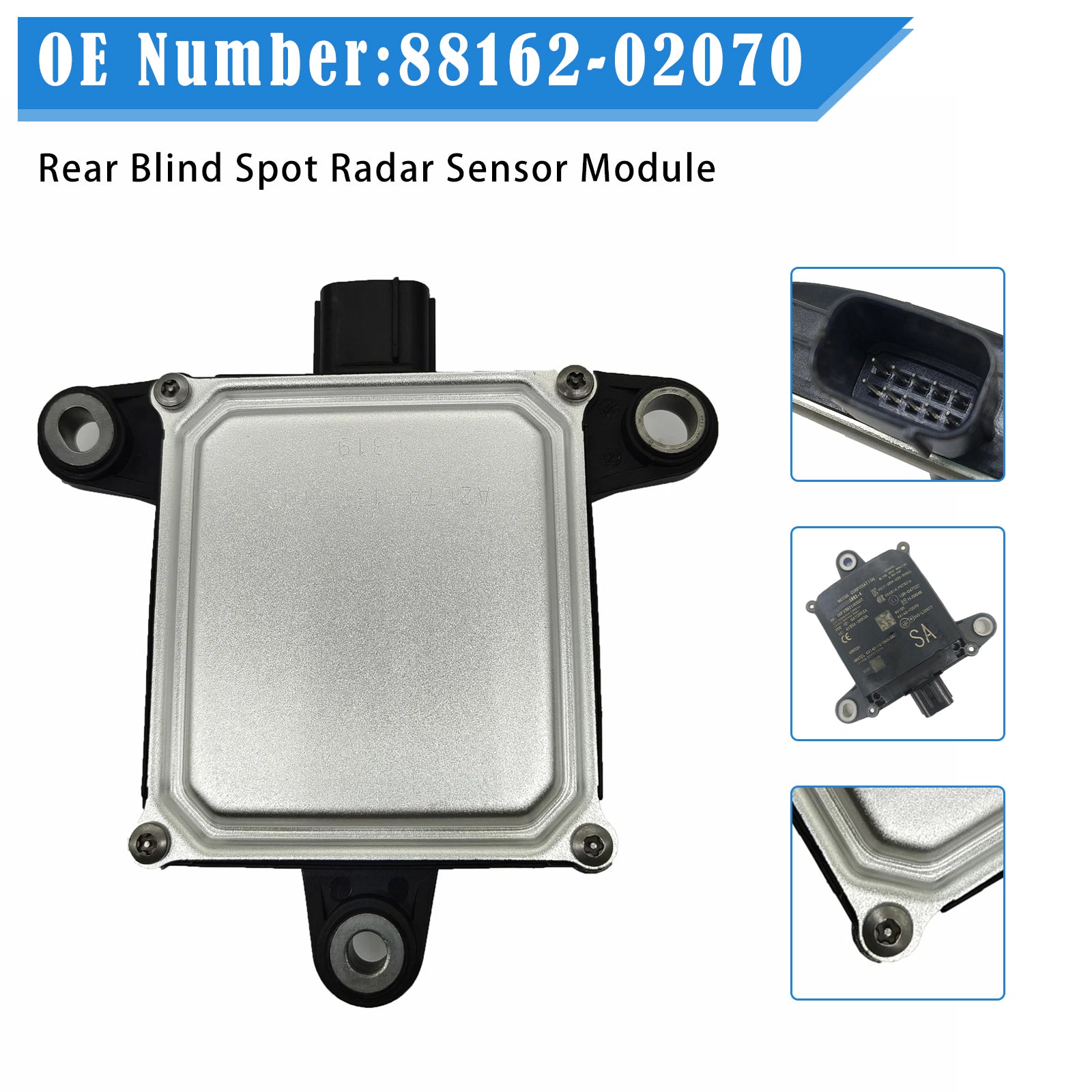 2020-2023 For Toyota Corolla Rear Blind Spot Radar Sensor Module 88162-02070