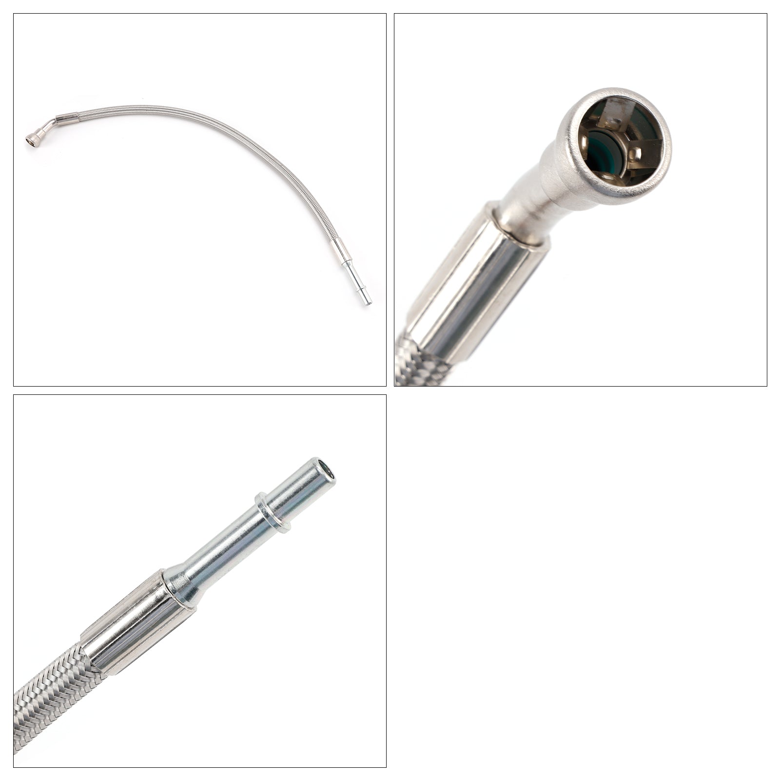 2002-2004 For Tahoe Suburban 1500 Stainless Steel Braided Fuel Line Kit 819823
