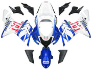 2004-2005 Kawasaki ZX 10R Blue White FIAT Racing Fairings Generic