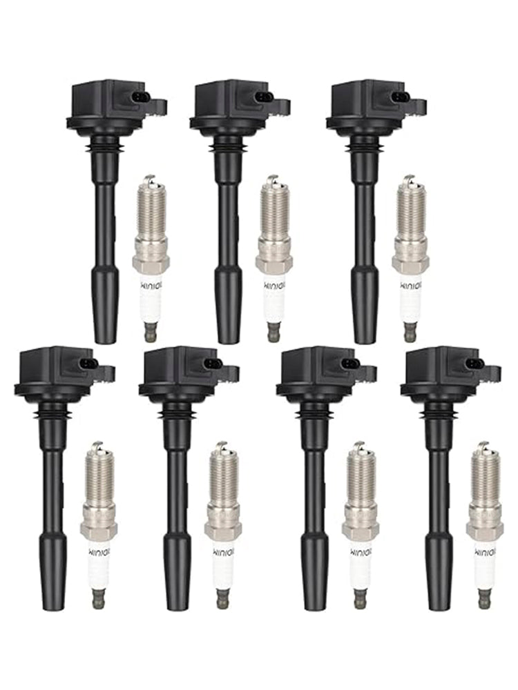 7xIgnition Coils Spark Plugs UF835 For Ford F150 Truck V8 5.0L 2018-2021