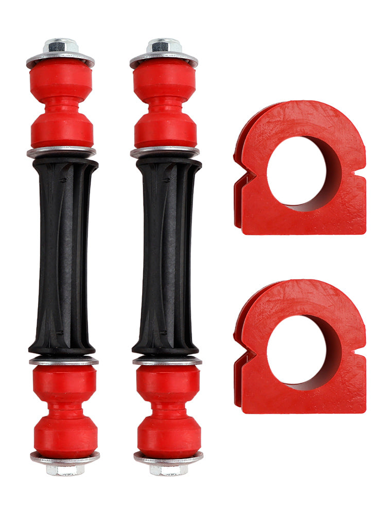 4pc Front Suspension Stabilizer Link & Bushing Kit K700538 For Cadillac