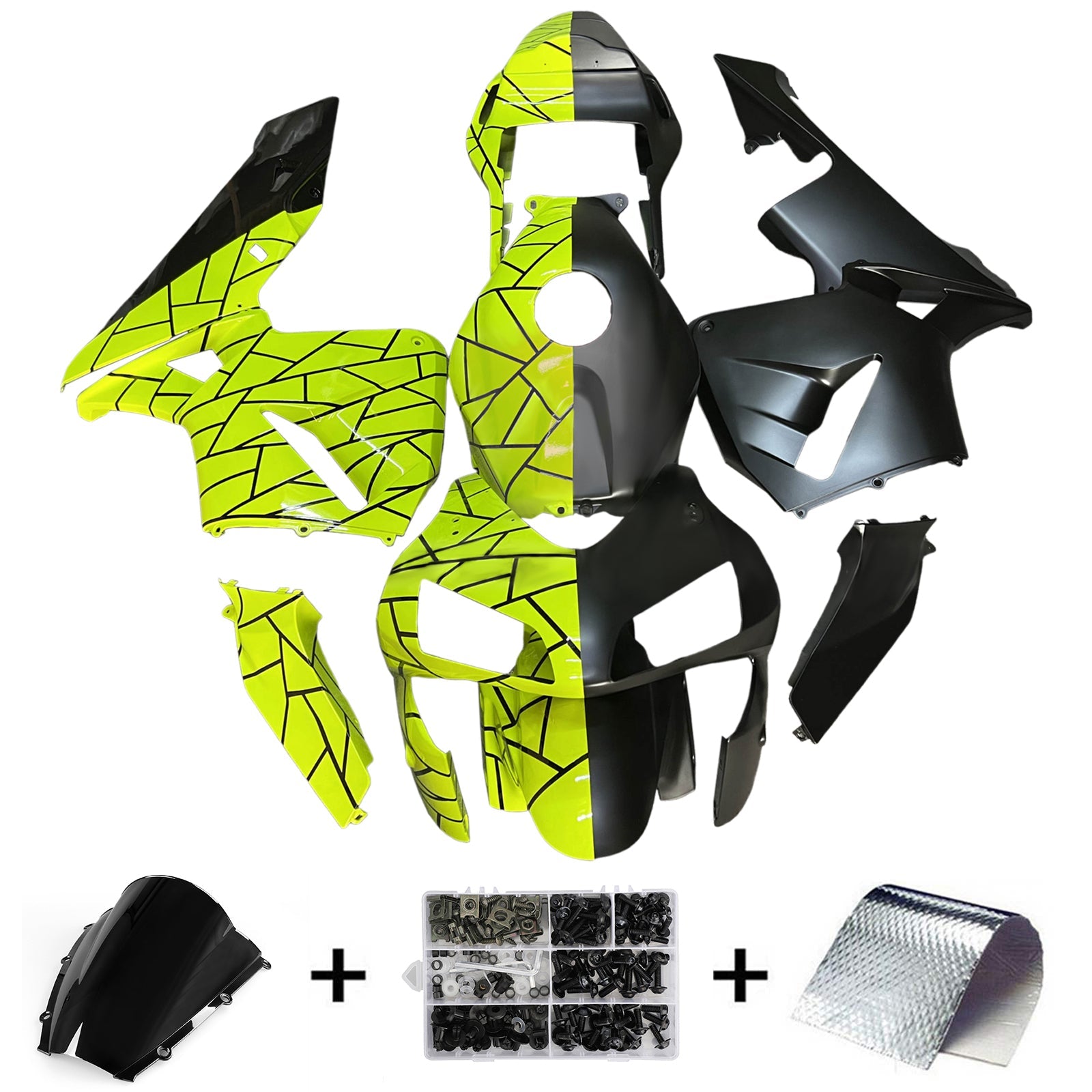 Injection Fairing Kit Bodywork Plastic ABS For Honda CBR600RR 2003-2004 F5