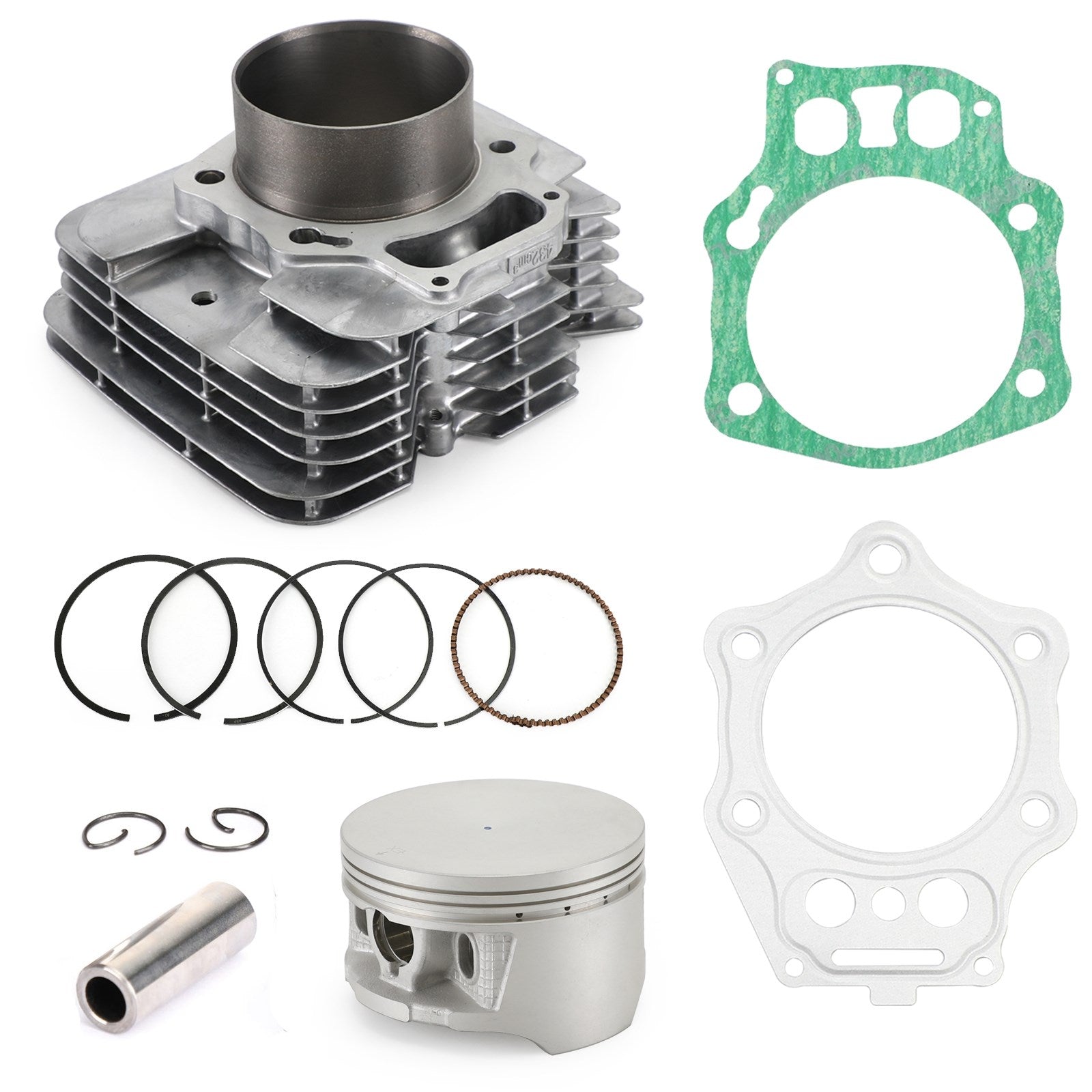 1998-2004 Honda Foreman 450 ES S FE FM Cylinder Jug Piston Kit Top End 12100-HN0-A00 12191-HM7-013