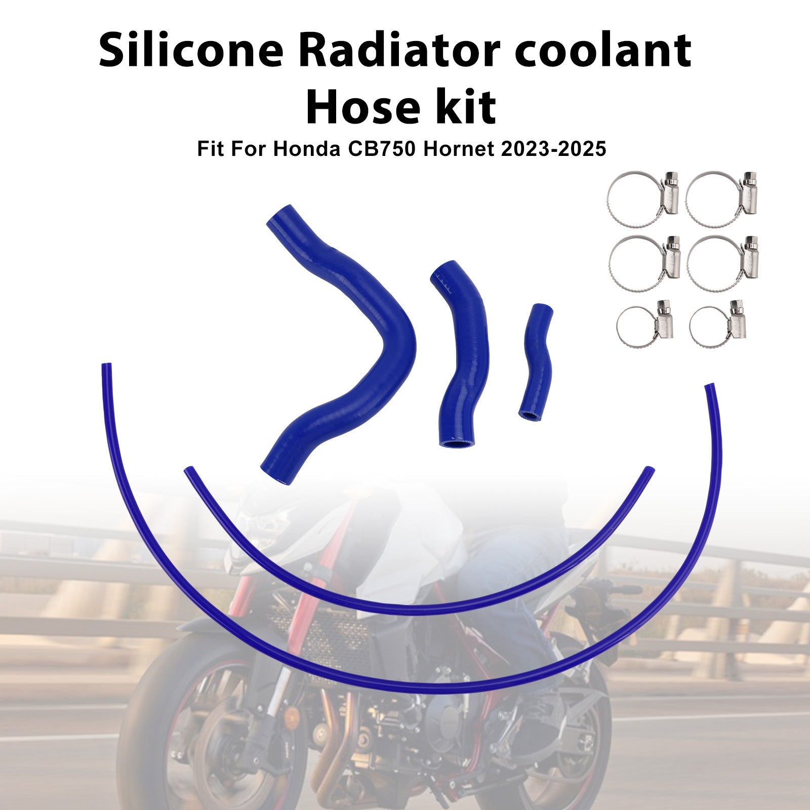 2023-2025 Honda XL750 Transalp Silicone Radiator coolant Hose Kit