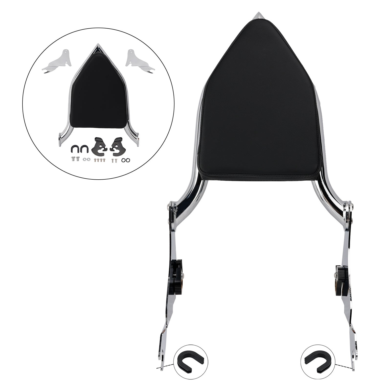2013-2014 CVO ROAD KING FLHRSE Passenger Sissy Bar Backrest