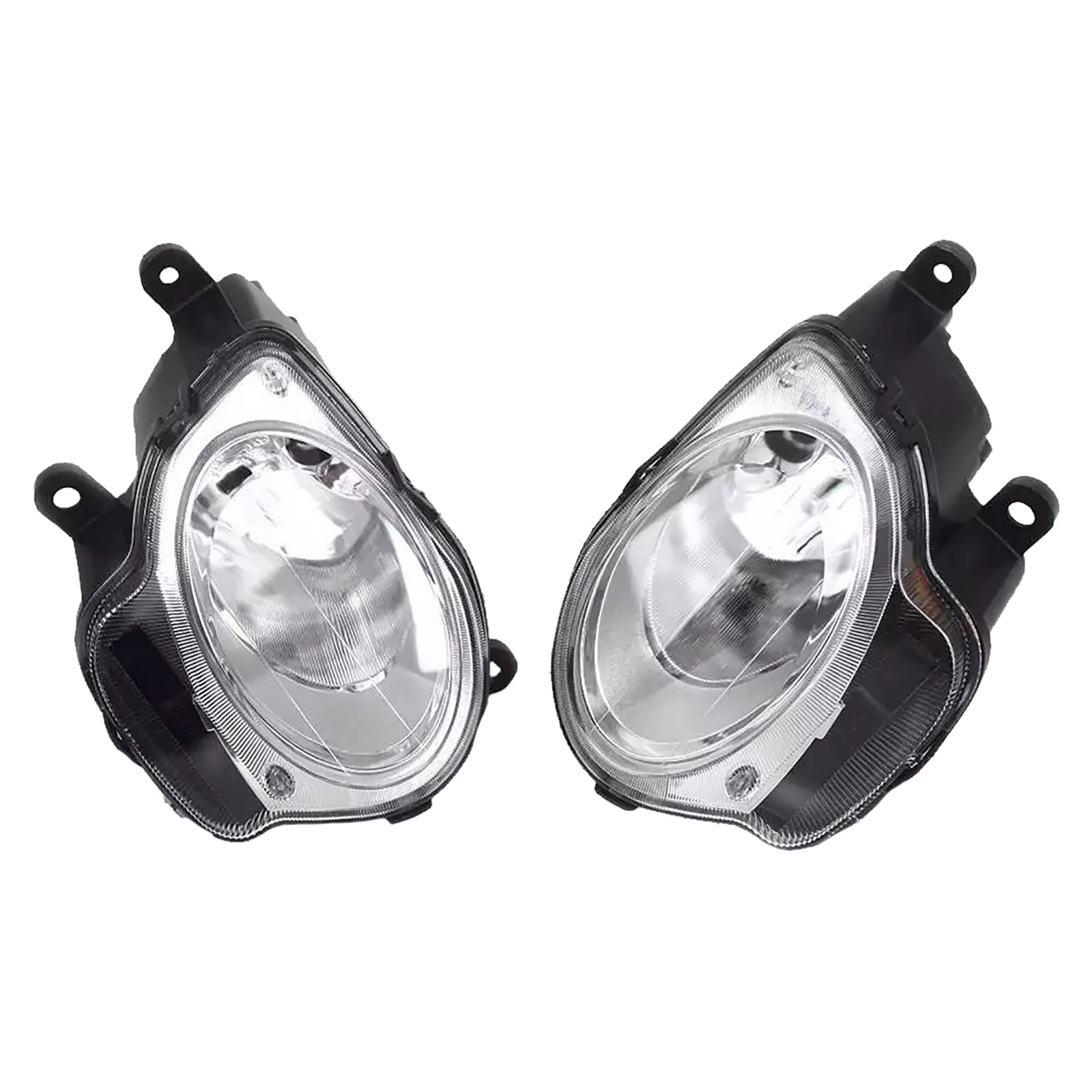 2008-2015 Fiat 500 Hatchback Left+Right High Beam Headlight Headlamp