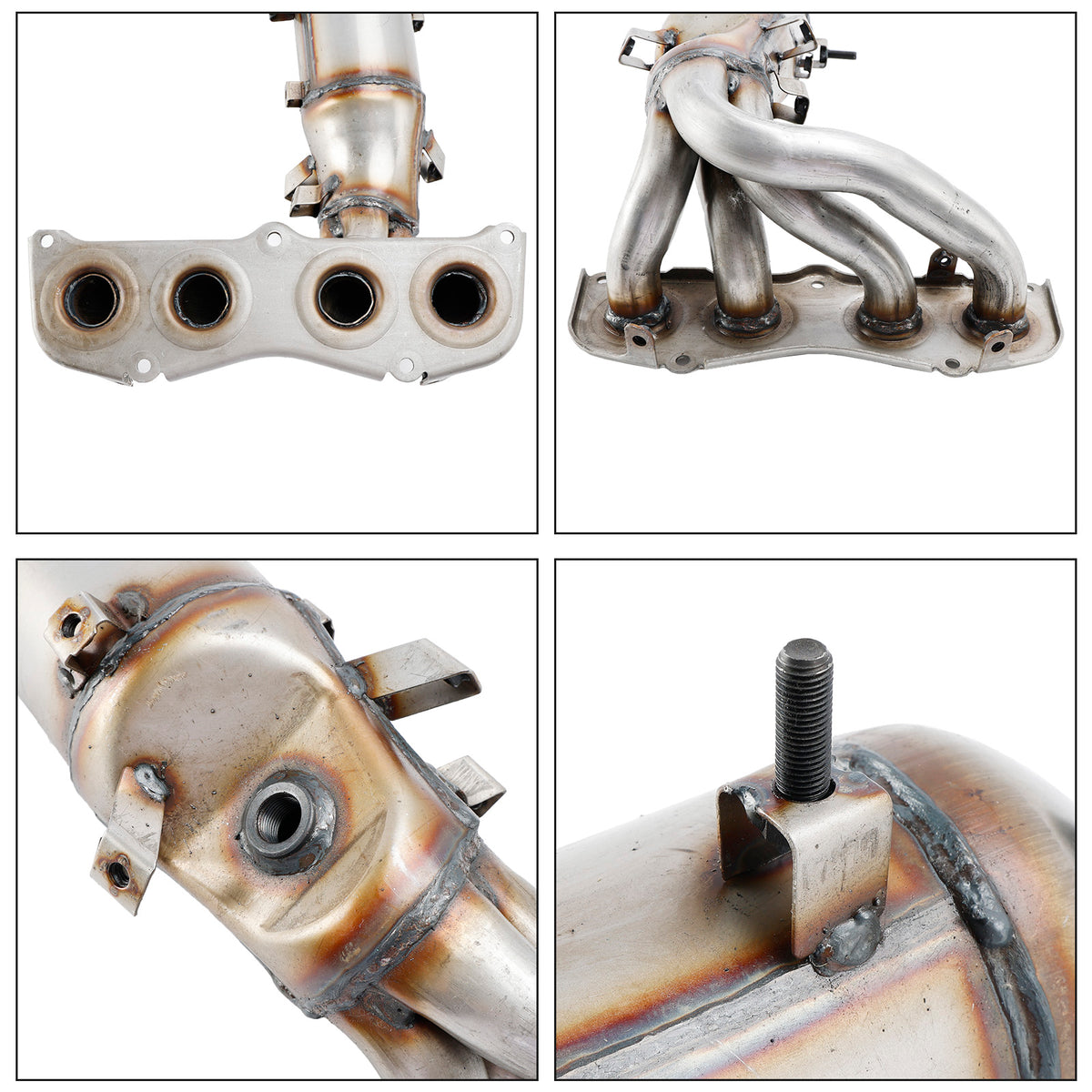 Front + Rear Exhaust Catalytic Converter For Toyota Camry 2.4L 2002 2003-2006